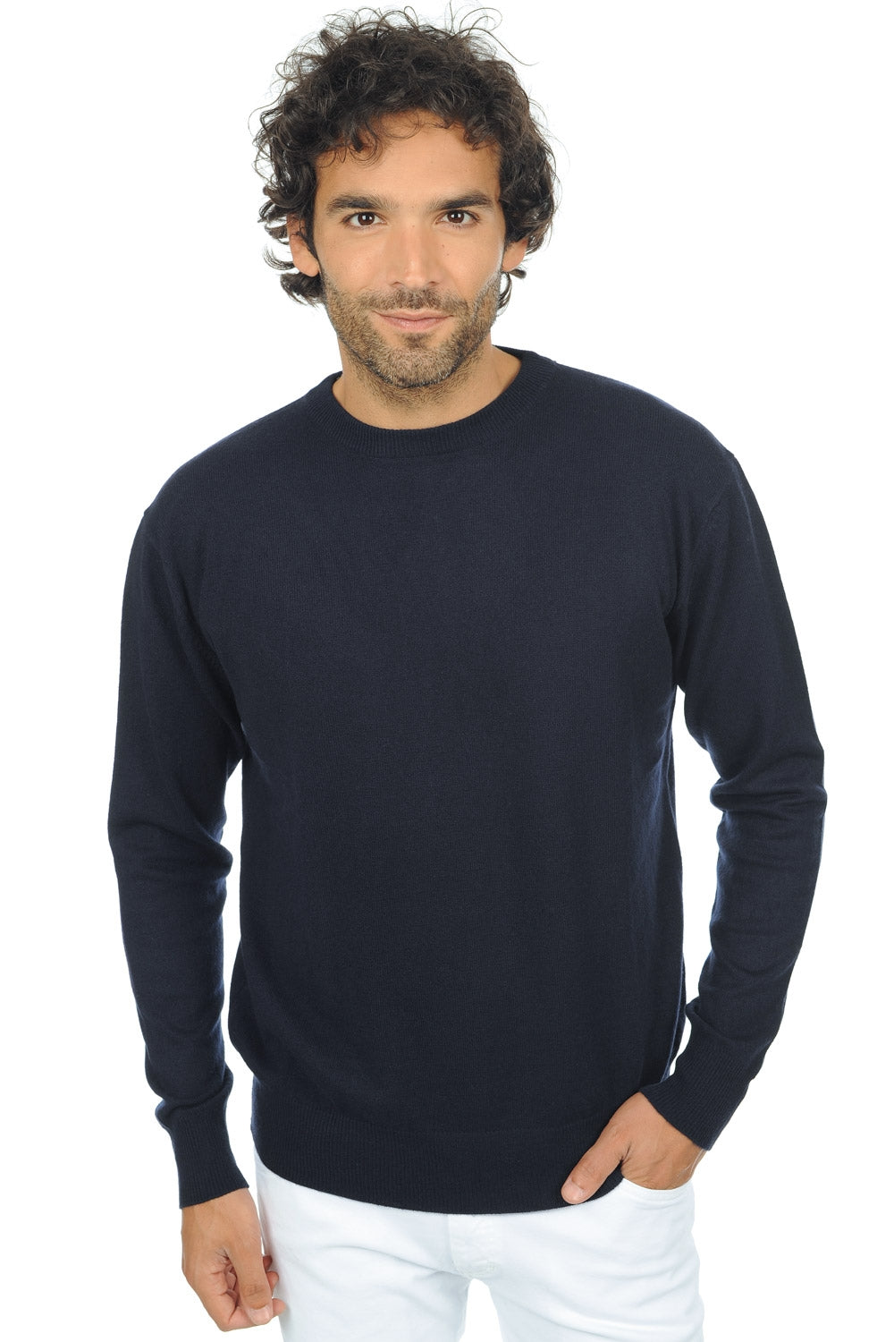 Nestor Premium aus Kaschmir für Herren - premium navy - Mahogany