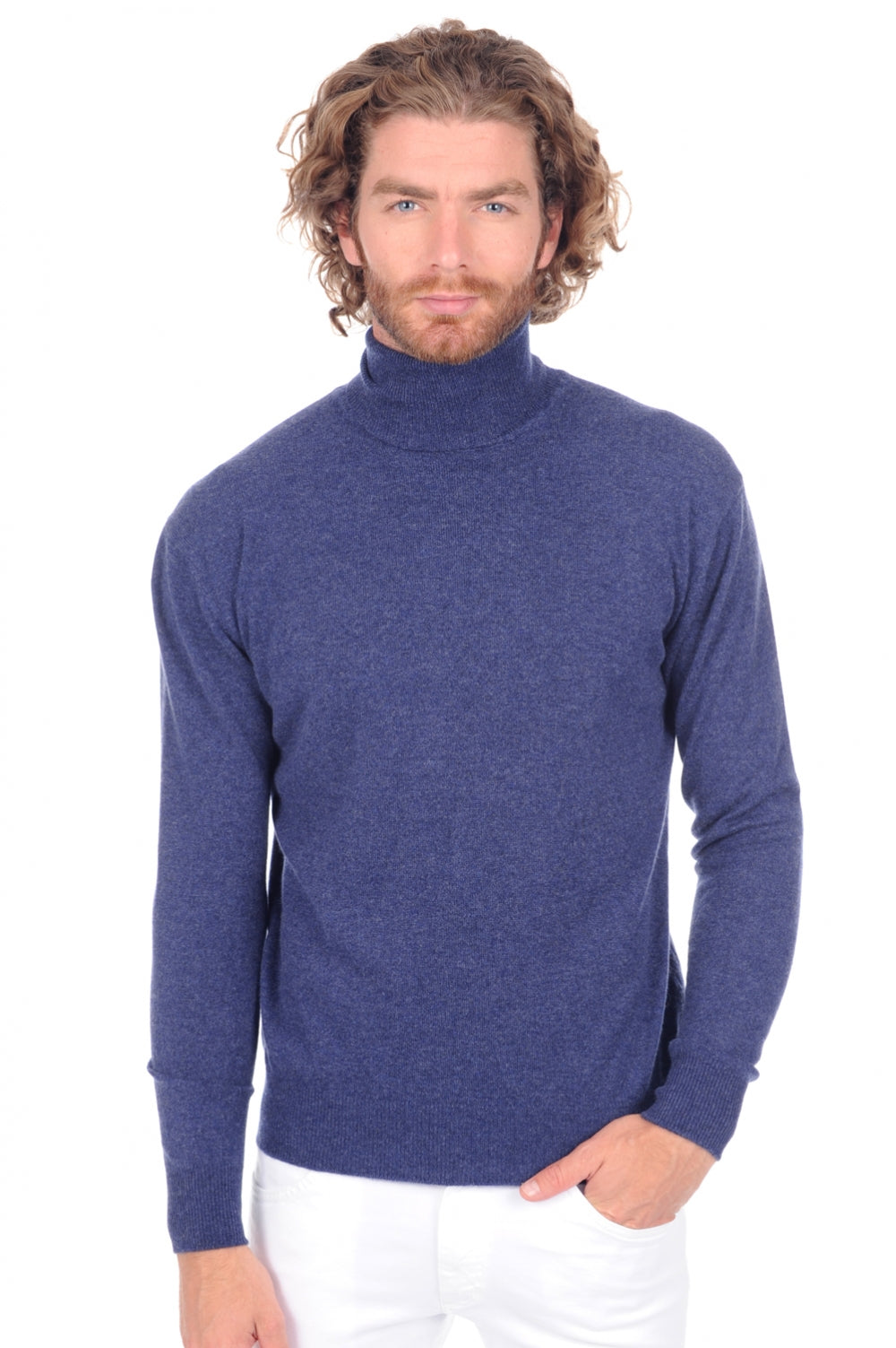 Edgar aus Kaschmir Herren - Indigo - Mahogany