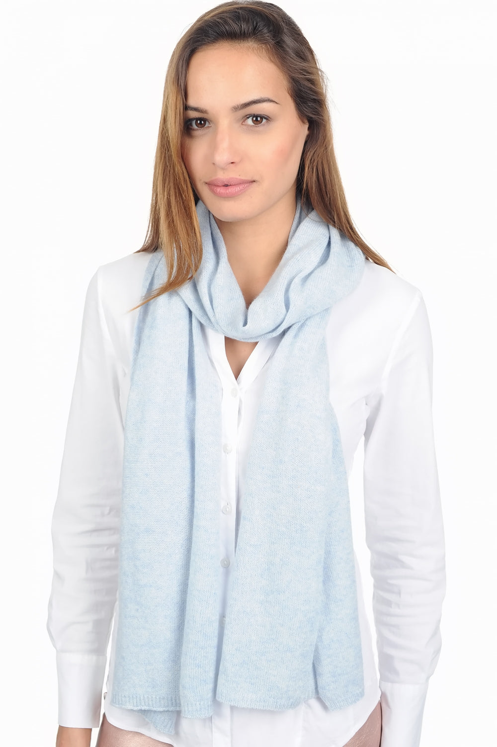 Schal aus Kaschmir, 100 % Kaschmir, unisex, fein, , Mahogany
