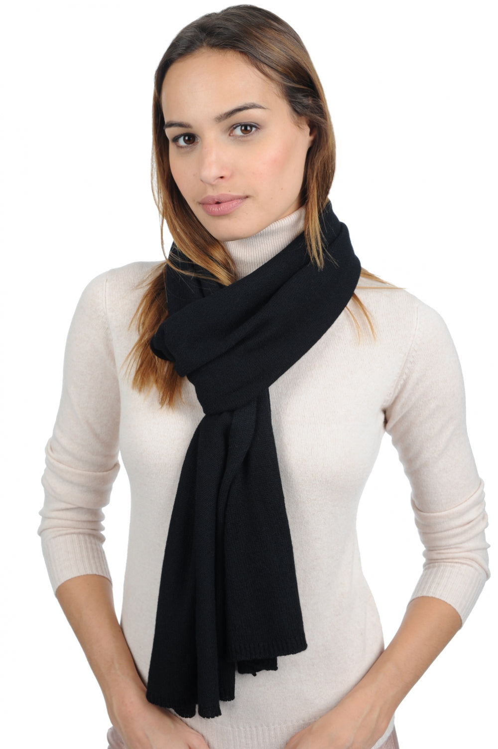 Miaou aus Kaschmir unisex - schwarz - Mahogany