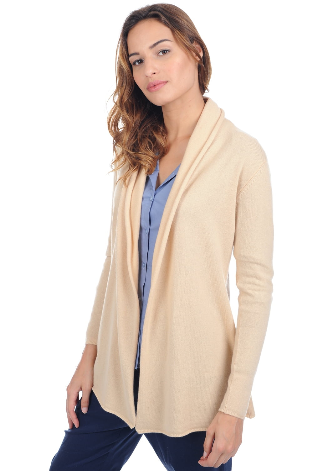 Pucci aus Kaschmir für Damen - honey - Mahogany