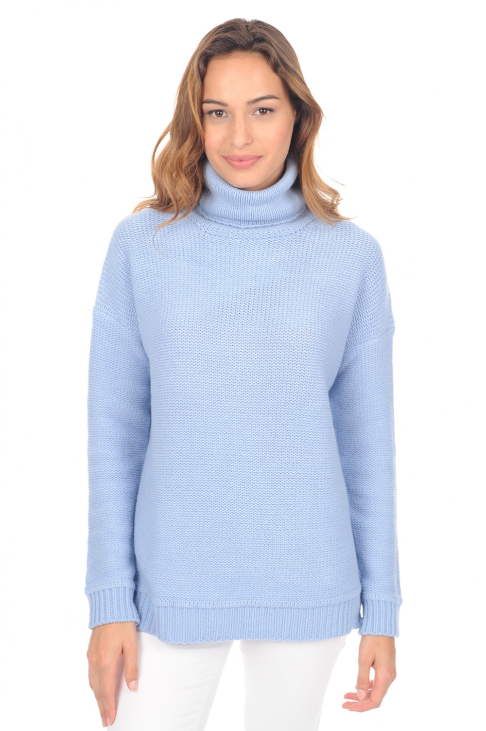 Ygritte aus Yak für Damen - Himmelblau - Mahogany