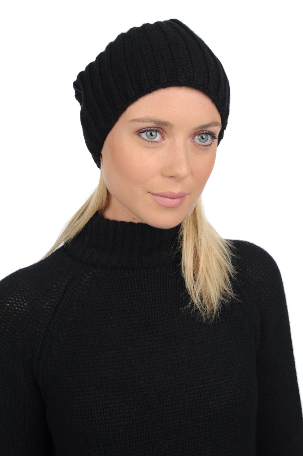 Youpie aus Kaschmir unisex – Schwarz – Mahogany