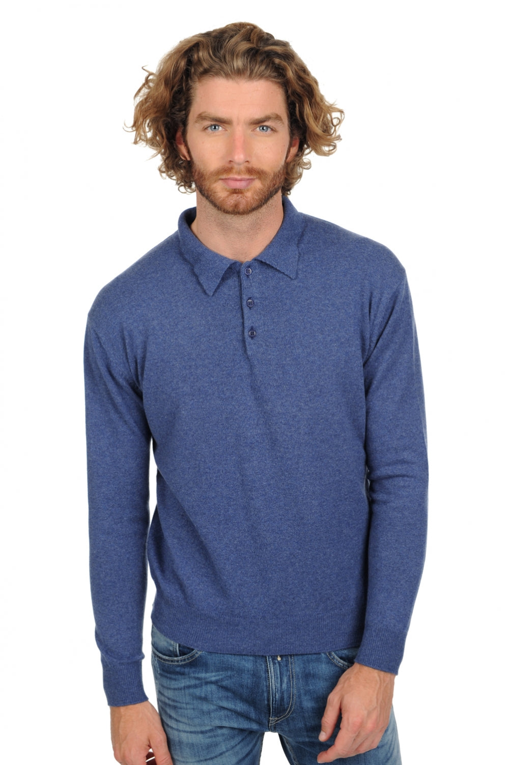 Alexandre Premium Kaschmirpullover Herren - premium rockpool - Mahogany