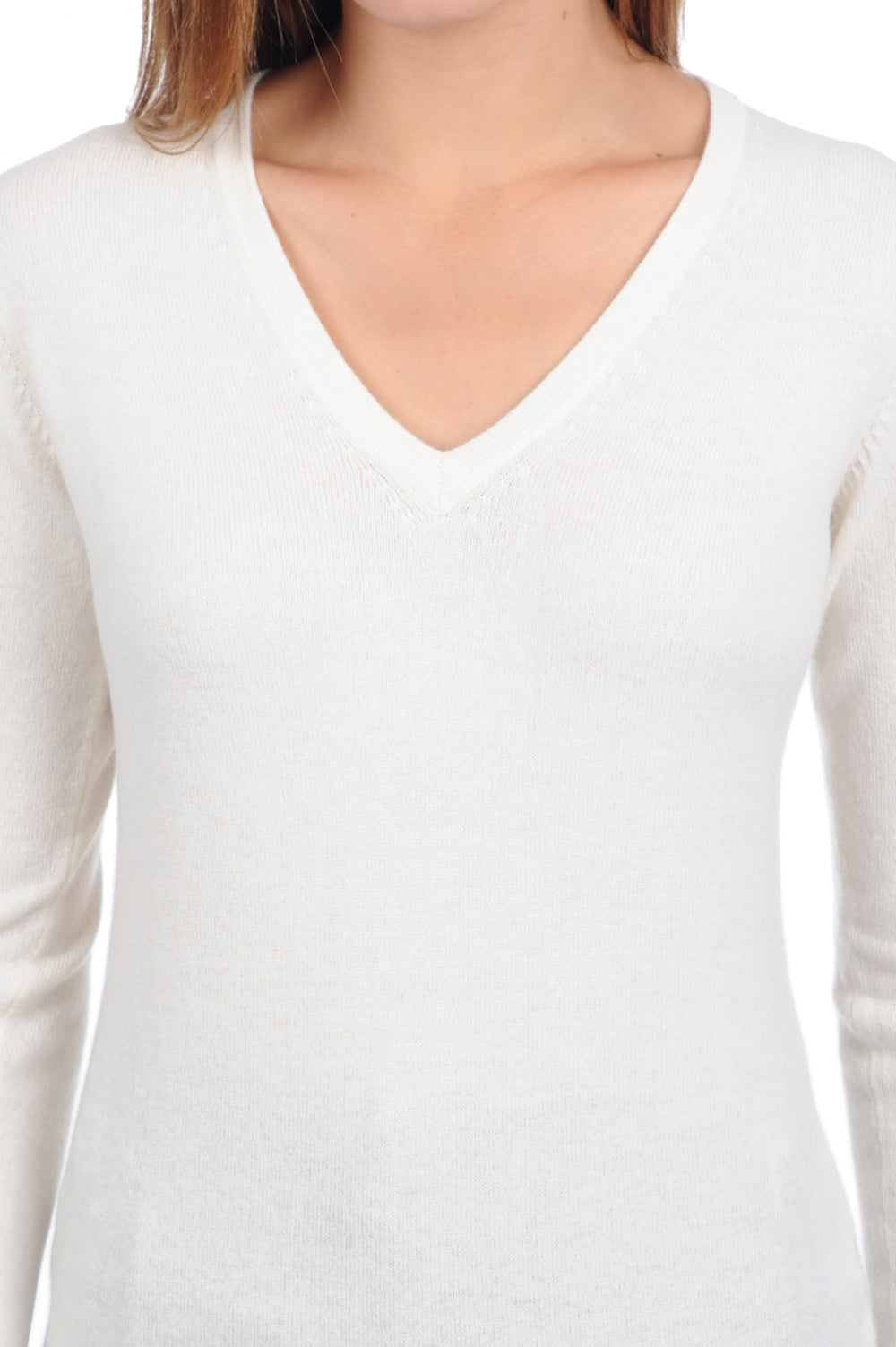 Emma Premium Kaschmirpullover Damen - Ansicht 1 - tenzin natural - Mahogany