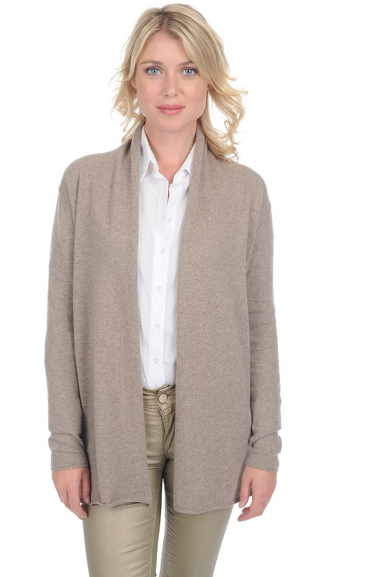 Pucci Premium Kaschmirpullover Damen - dolma natural - Mahogany