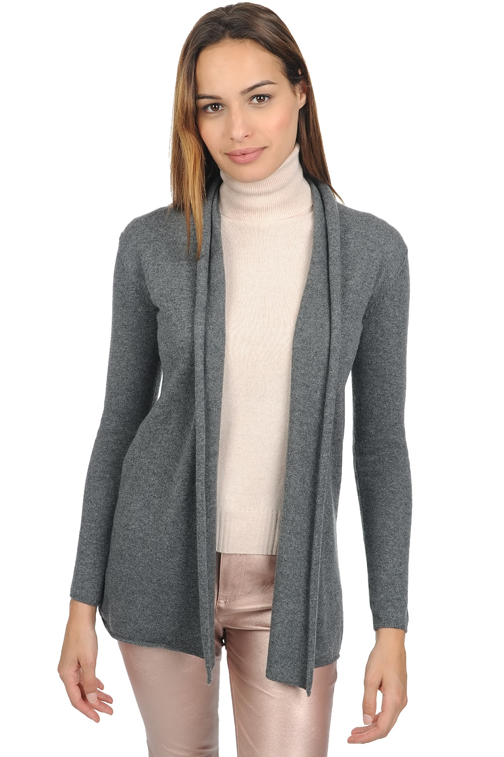 Pucci Premium Kaschmirpullover Damen - premium graphite - Mahogany