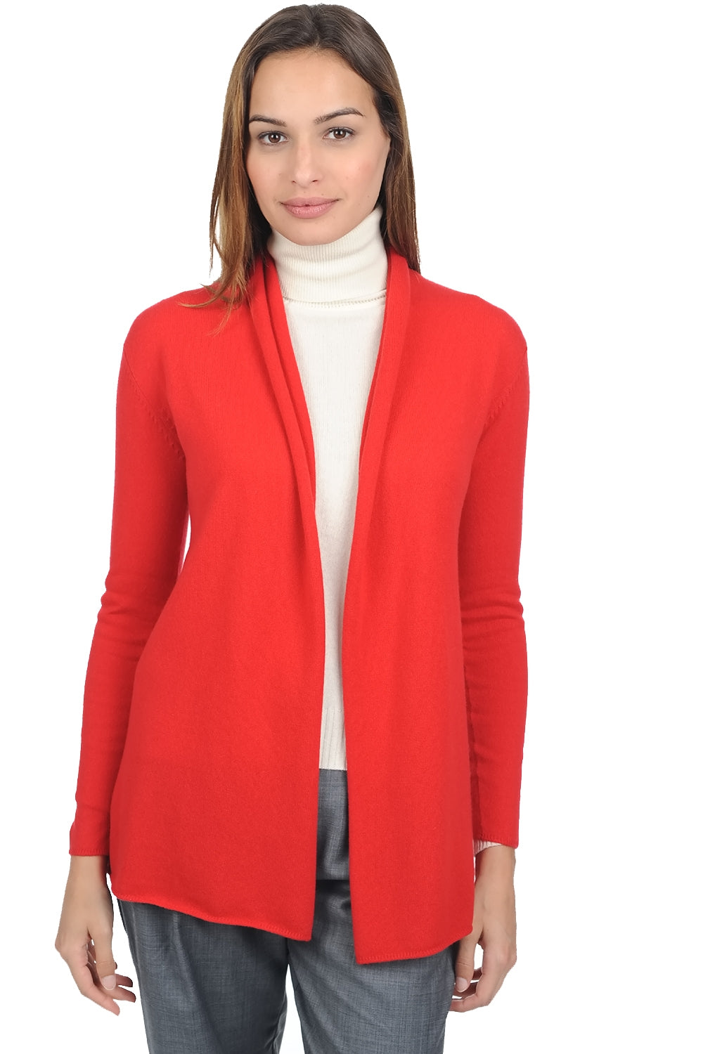 Pucci Premium Kaschmirpullover Damen - rot - Mahogany