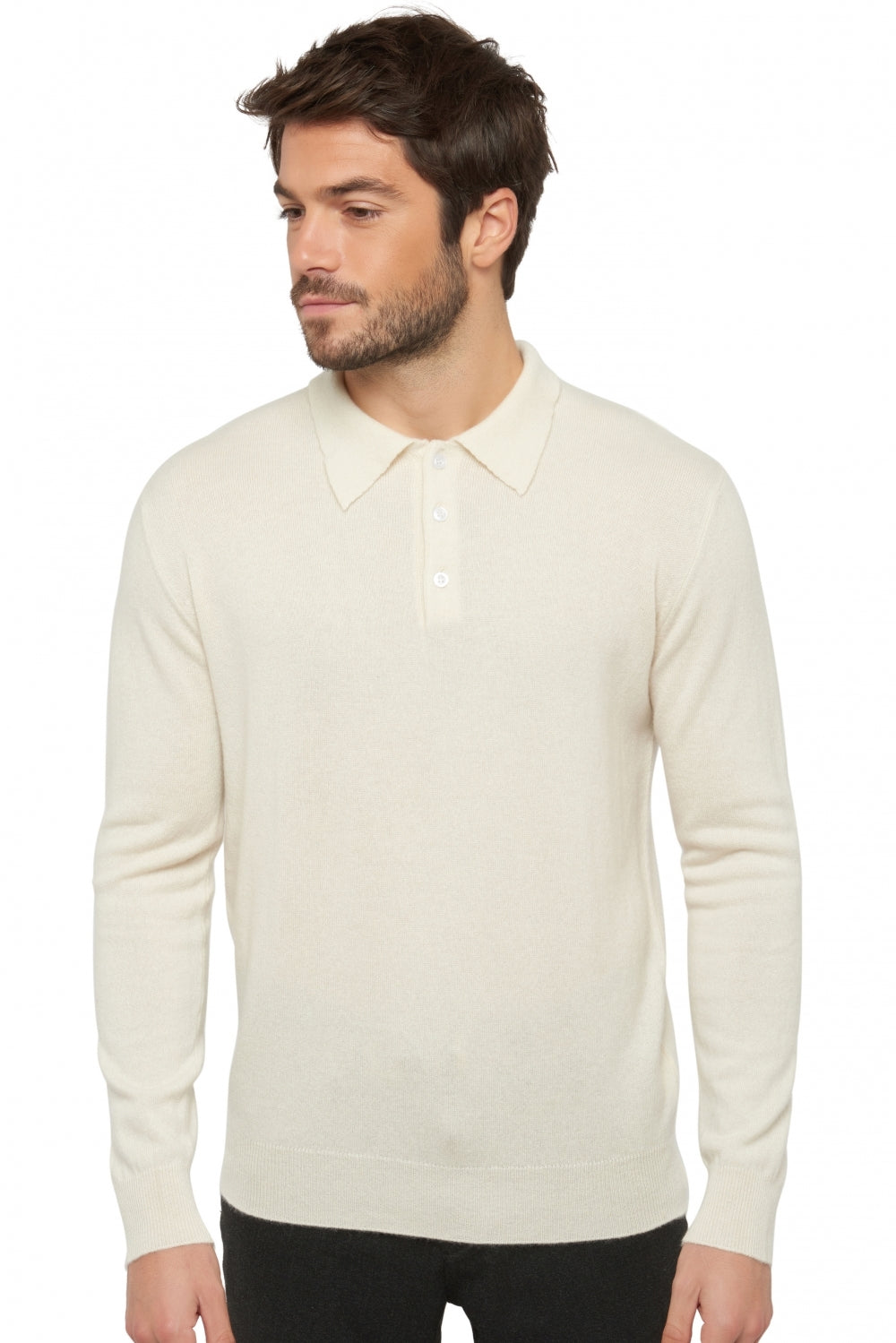 Alexandre Premium Kaschmirpullover Herren - tenzin natural - Mahogany