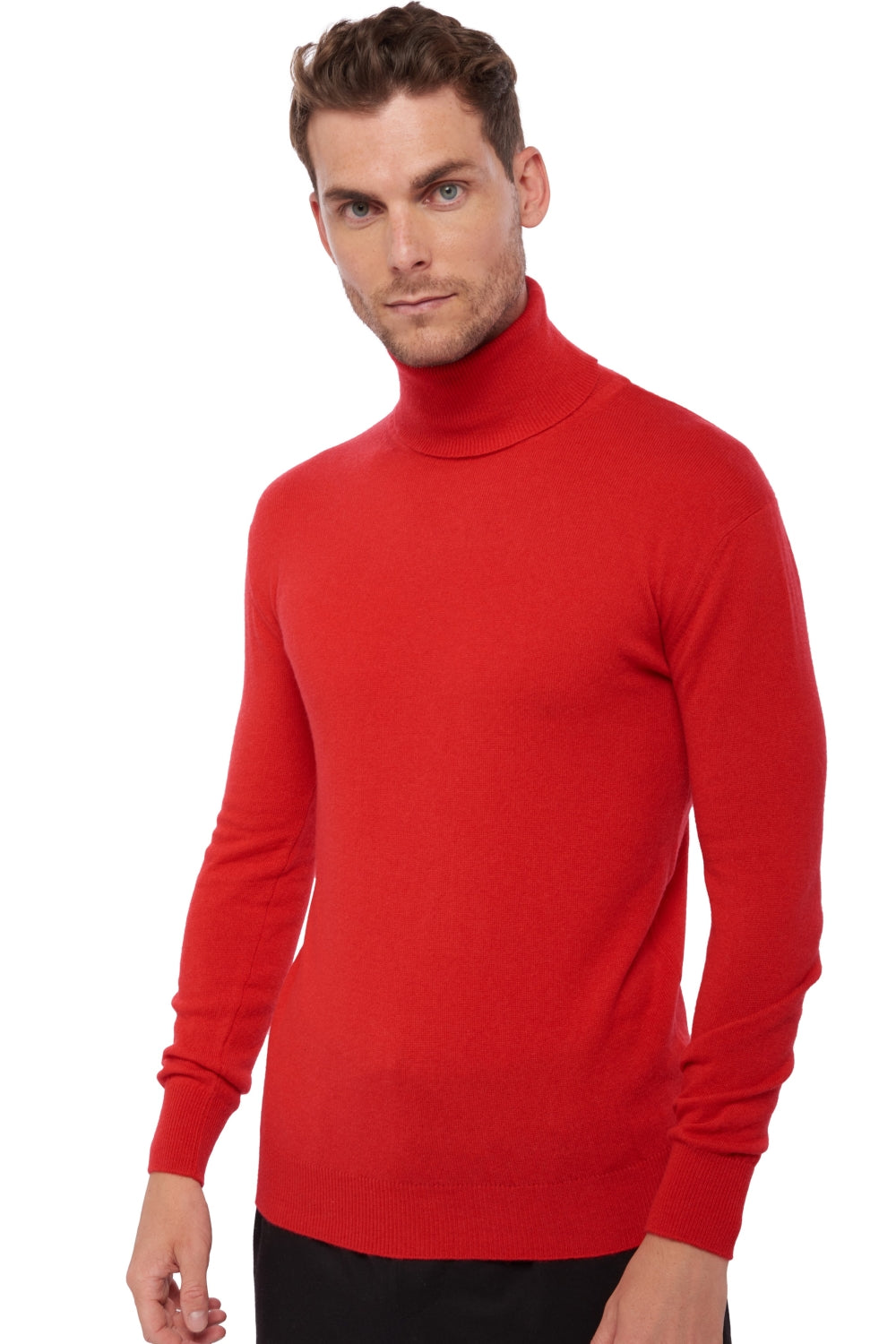 Preston aus Kaschmir für Herren - Rot - Mahogany