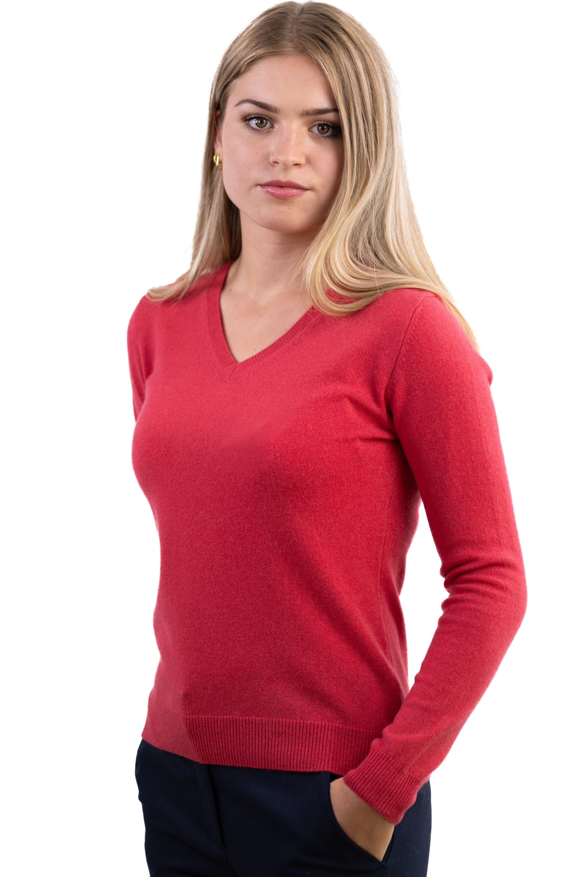 Faustine aus Kaschmir für Damen - tagada - Mahogany