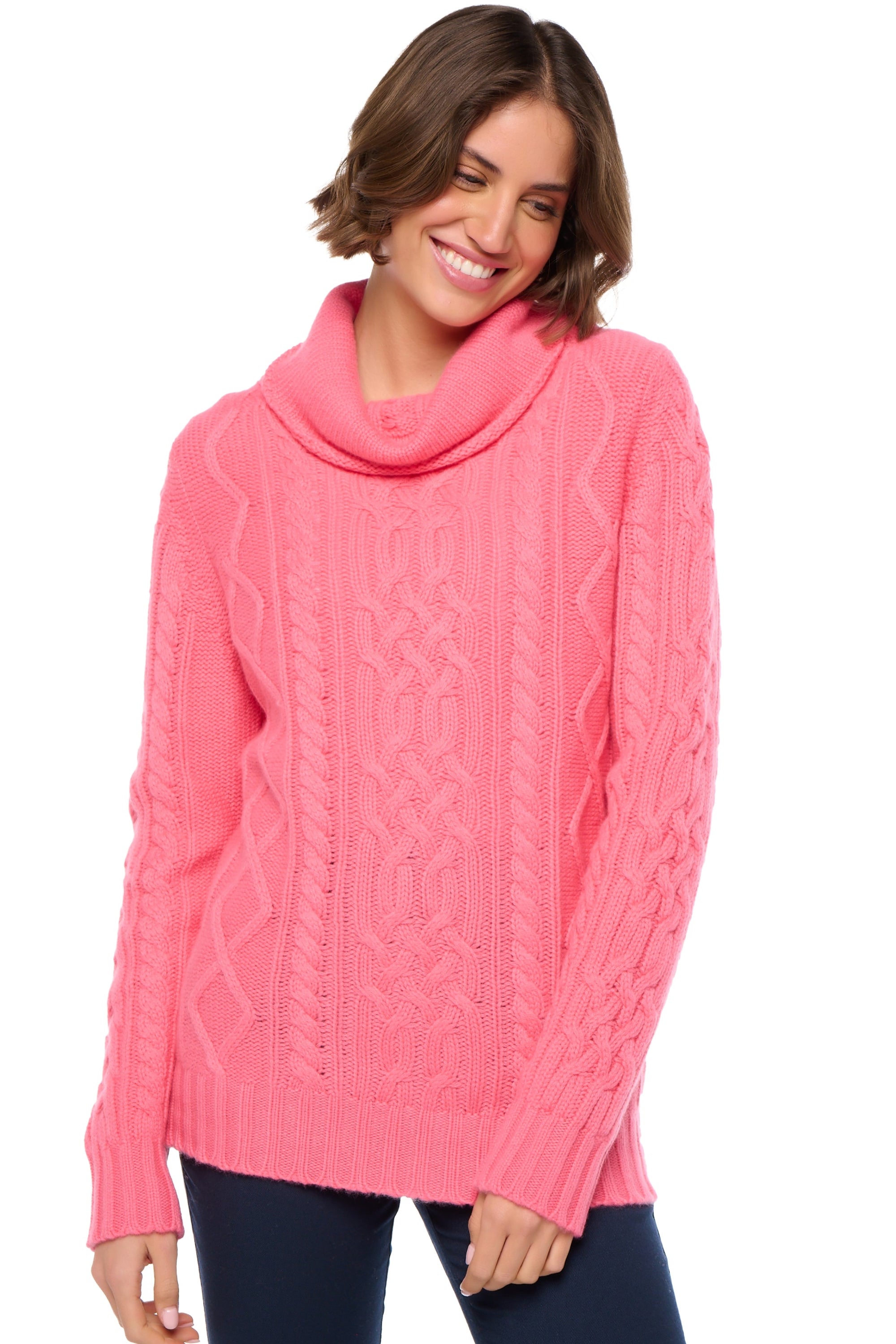 Wynona aus Kaschmir für Damen - blushing - Mahogany