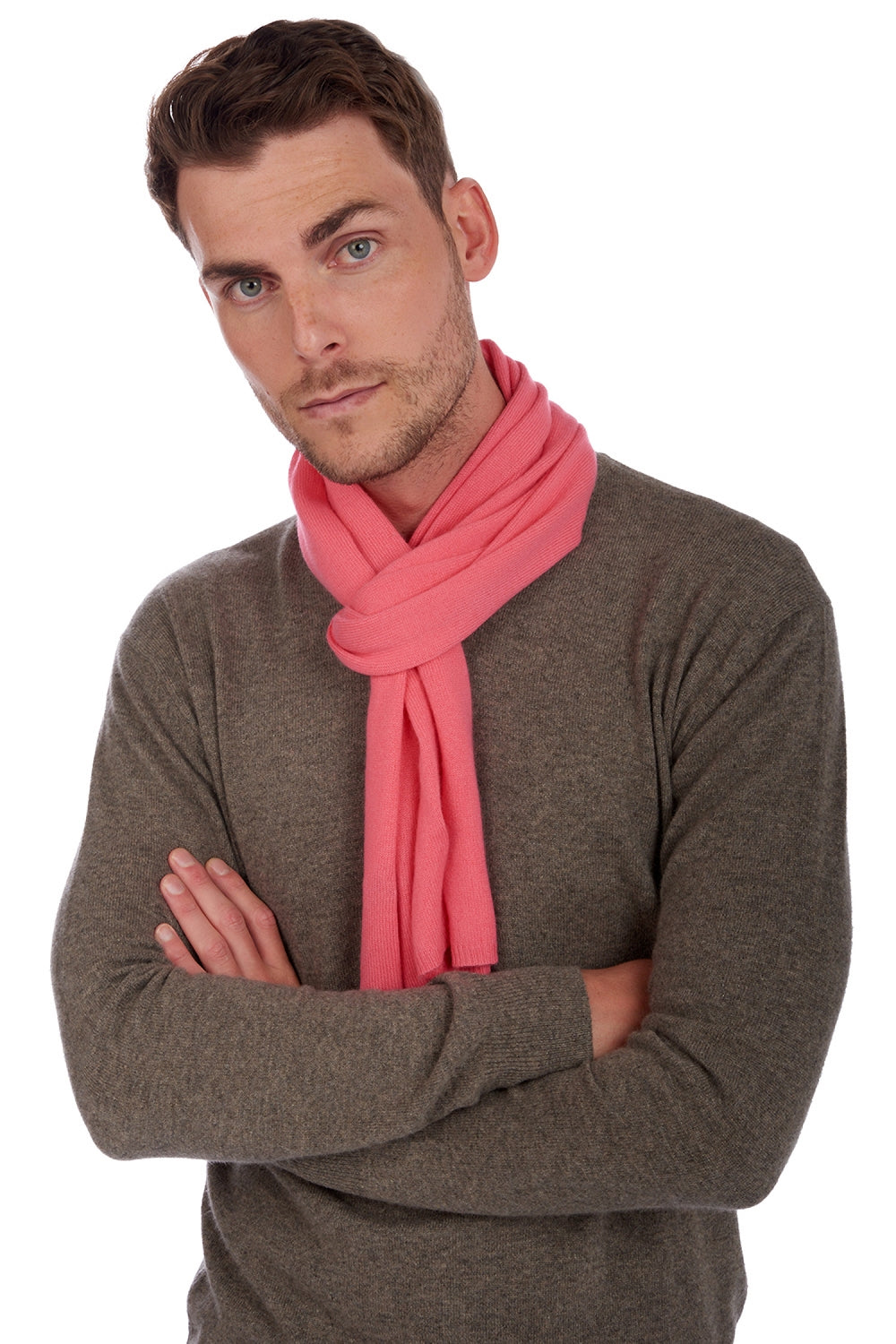 Ozone aus gemischtem Kaschmir - blushing - Mahogany
