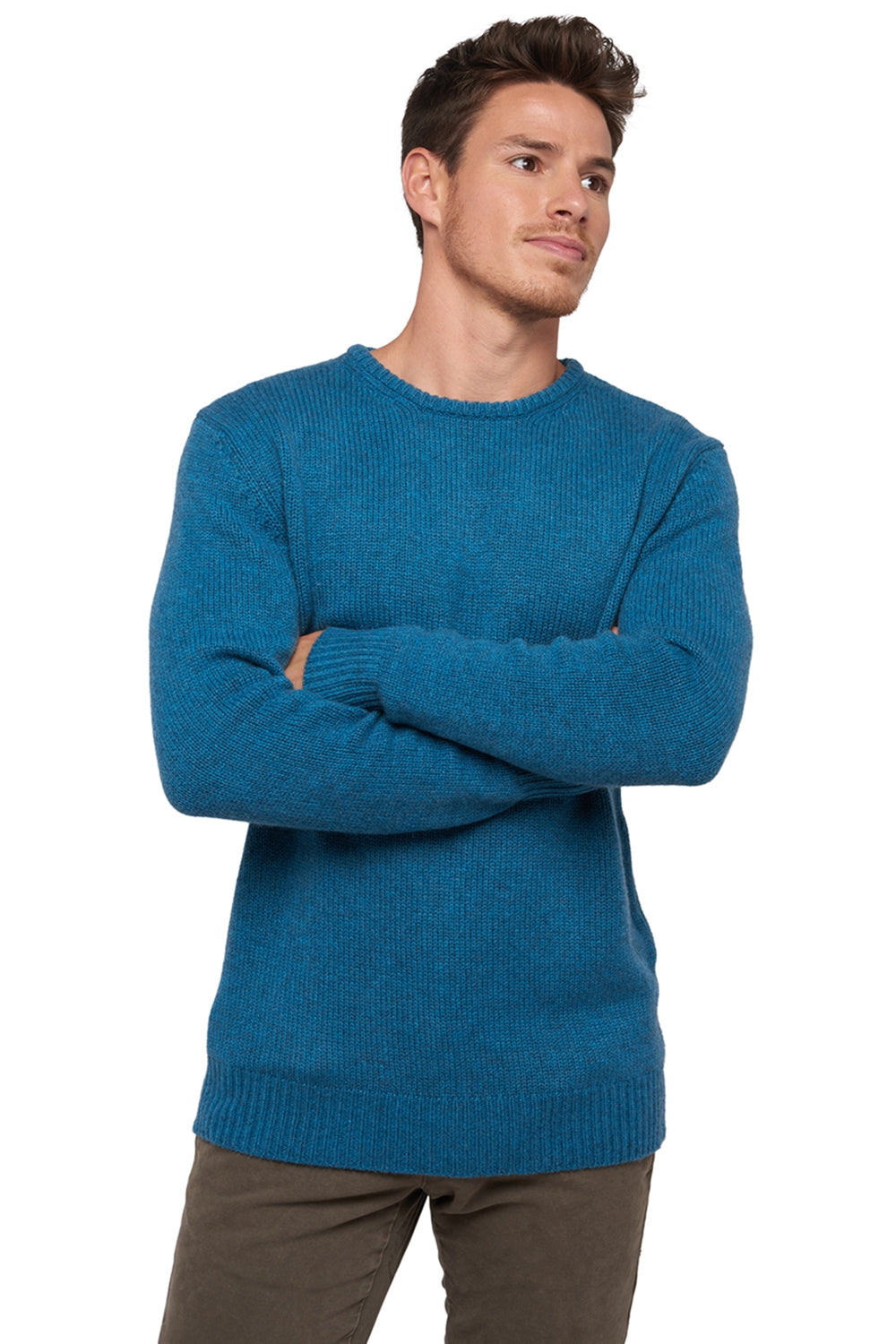 Bilal aus Kaschmir für Herren - manor blue - Mahogany