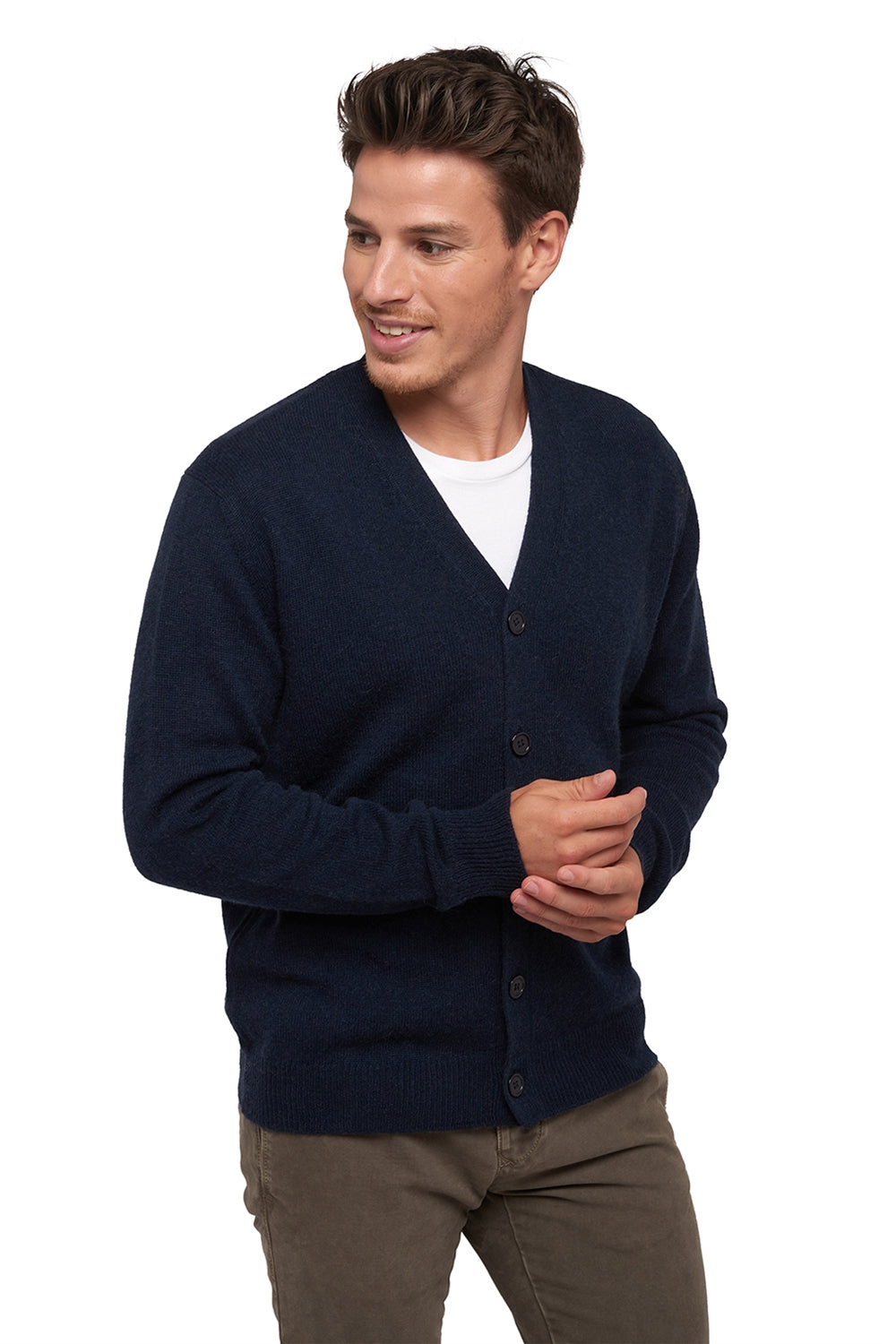 Cameleon aus Kamel für Herren - Marineblau - Mahogany