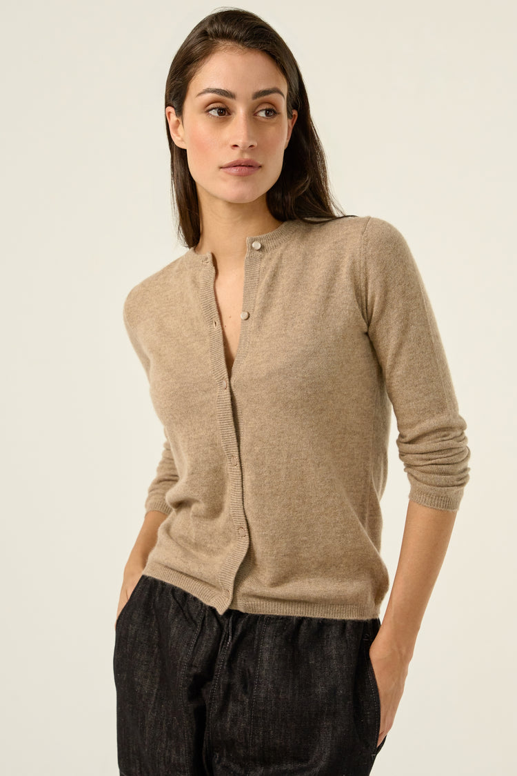 Chloe aus Kaschmir Damen - natural brown - Mahogany