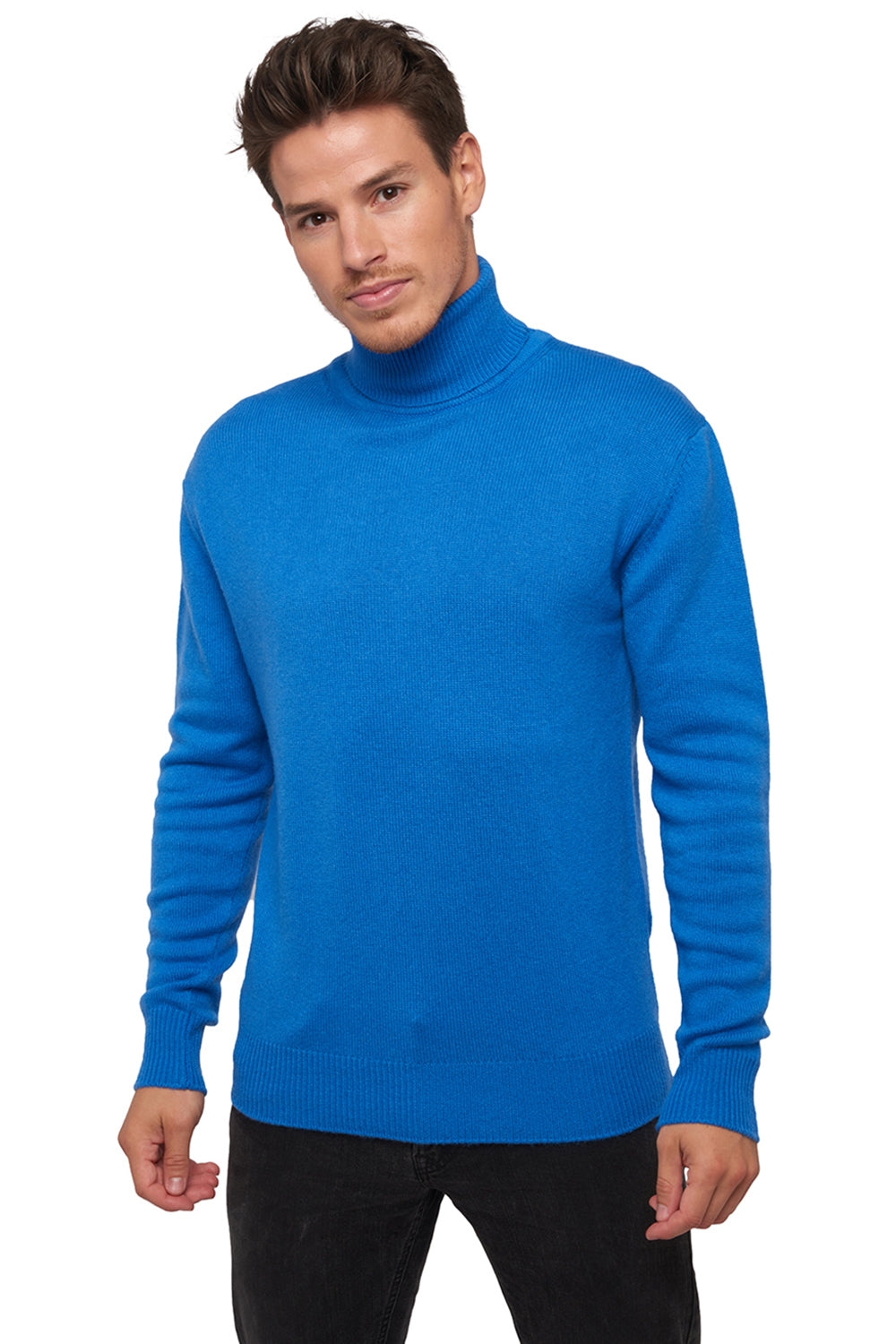 Edgar 4F aus Kaschmir für Herren - Tetbury Blue - Mahogany