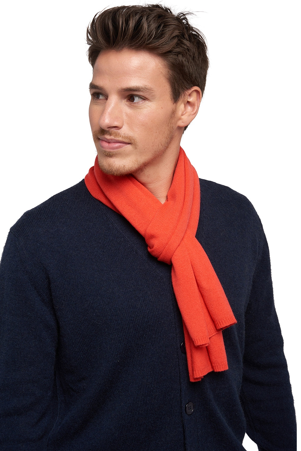 Ozone aus gemischtem Kaschmir - pinkorange - Mahogany