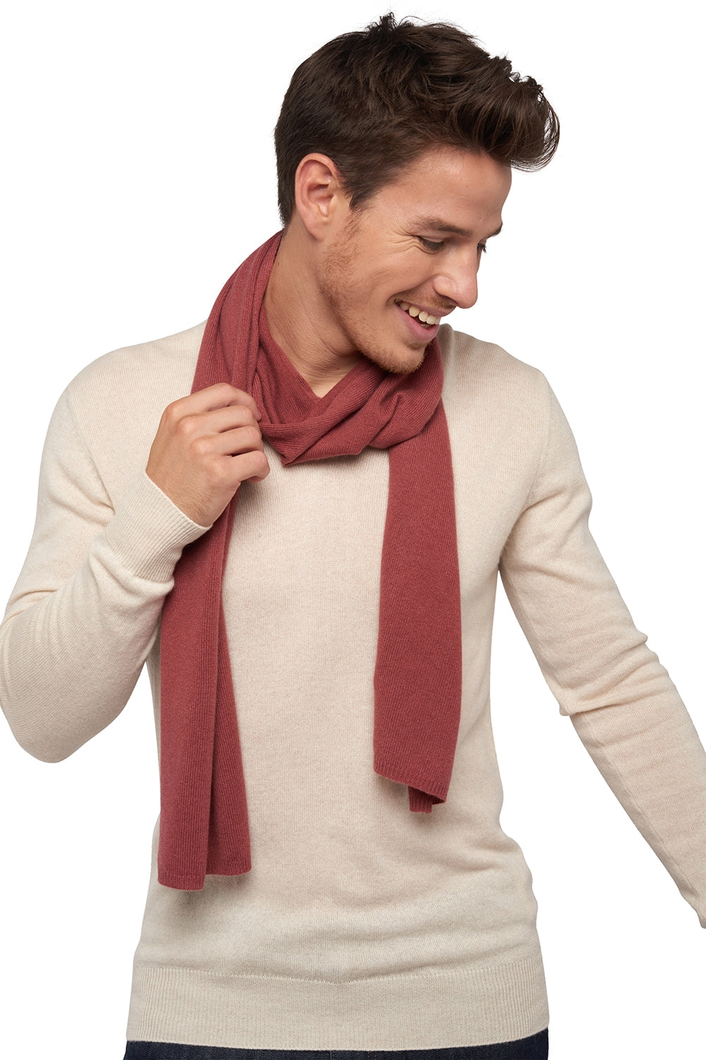 Ozone aus gemischtem Kaschmir - rosewood - Mahogany