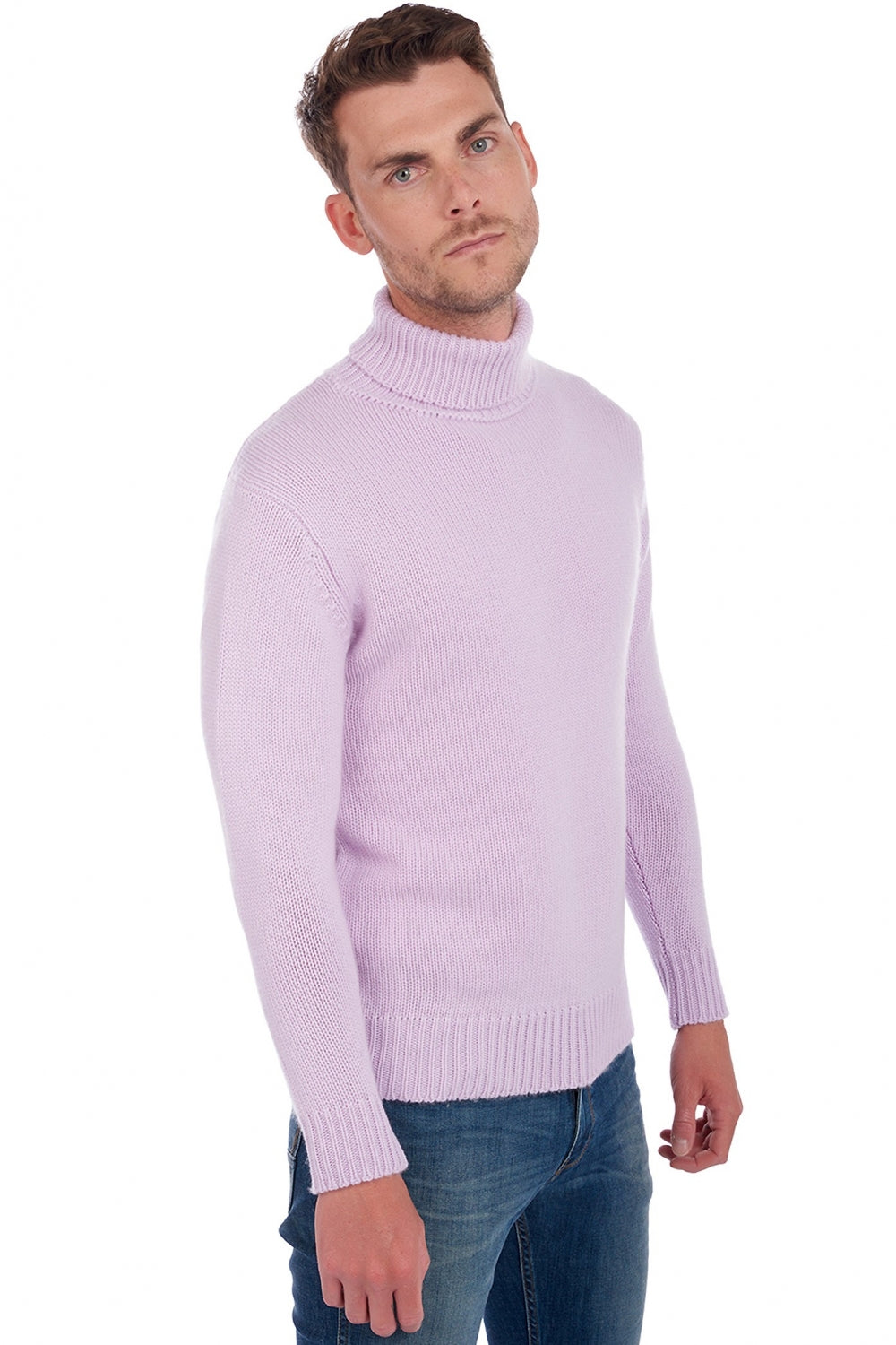 Artemi Kaschmirpullover Herren - Lila - Mahogany