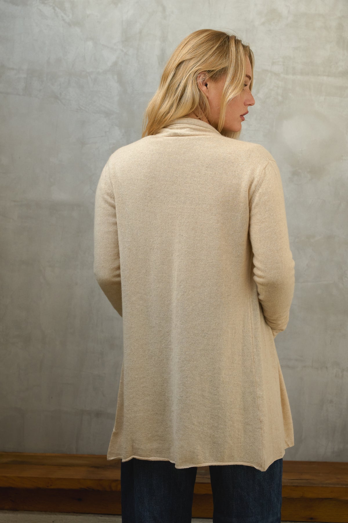 Pucci en cachemire femme - Vue 3 - natural beige - Mahogany