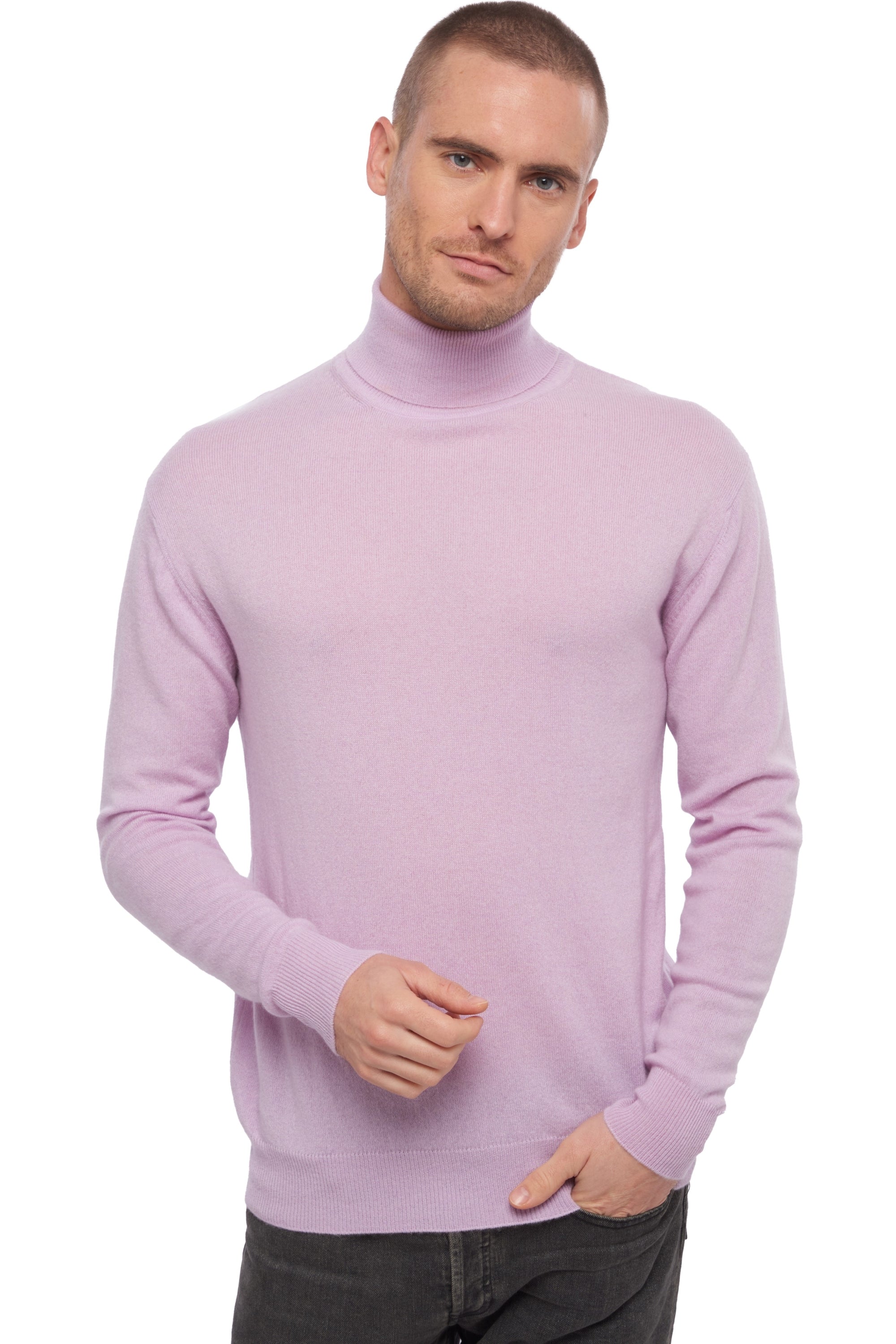 Edgar aus Kaschmir Herren - Lila - Mahogany
