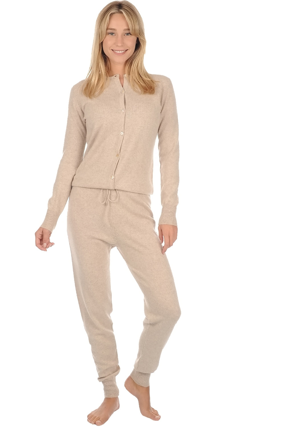Plume Kaschmirpullover Damen - natural beige - Mahogany