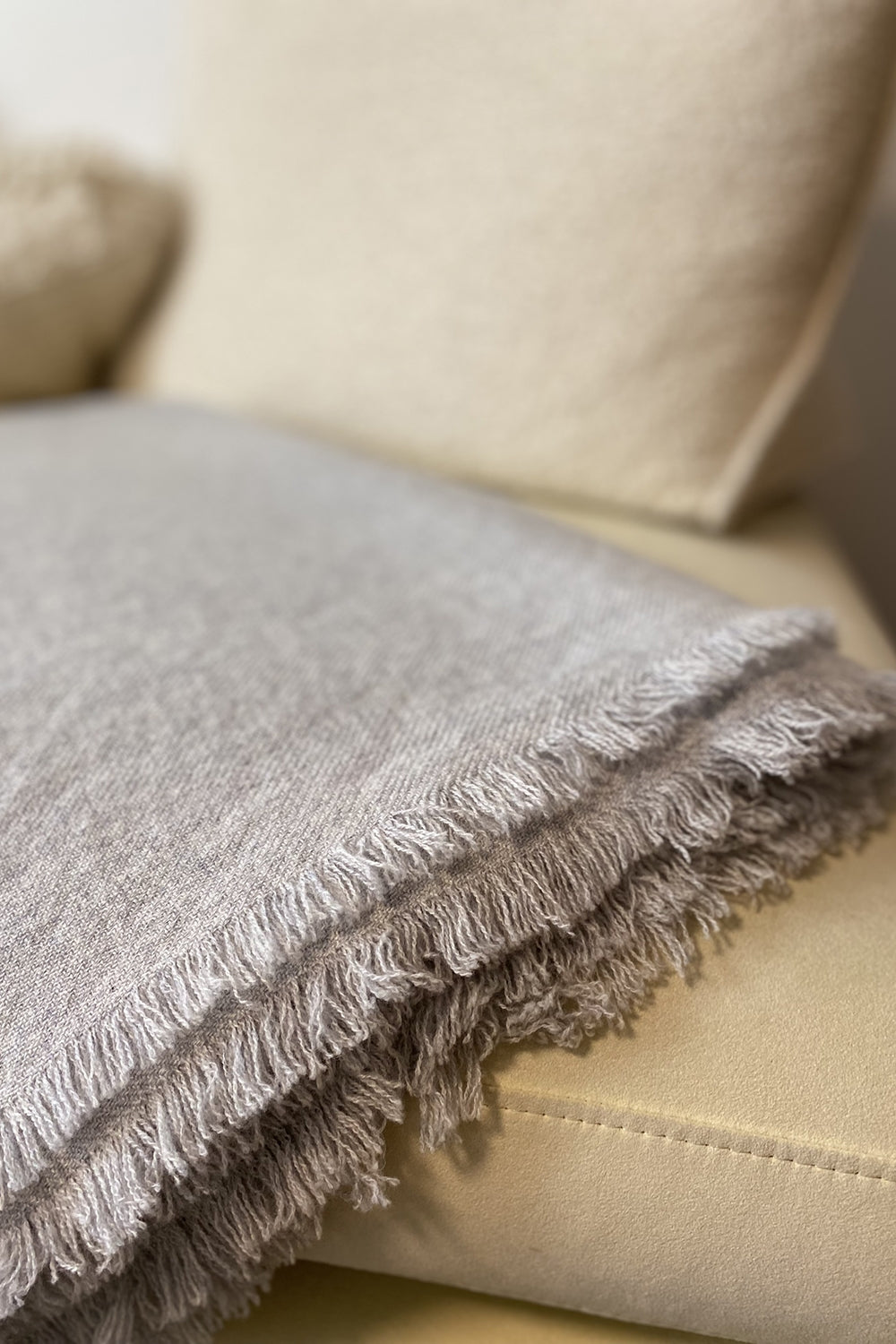 Zazoo Mixed aus gemischtem Kaschmir – meliert flanell – Mahogany