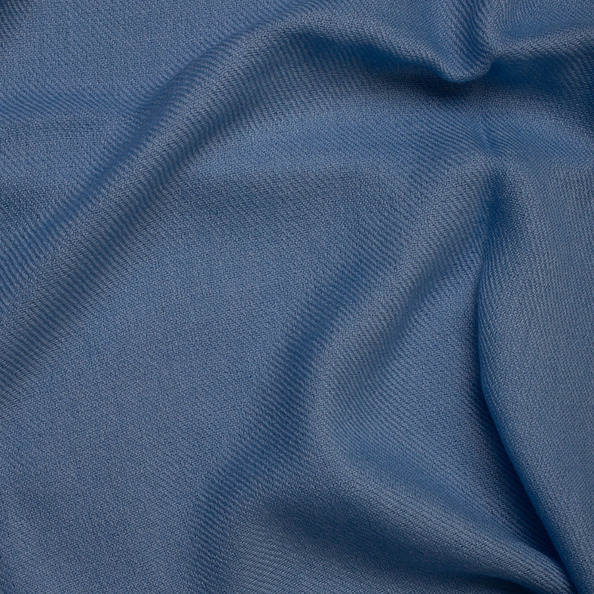 Toodoo Plain M aus gemischtem Kaschmir – Himmelblau – Mahogany