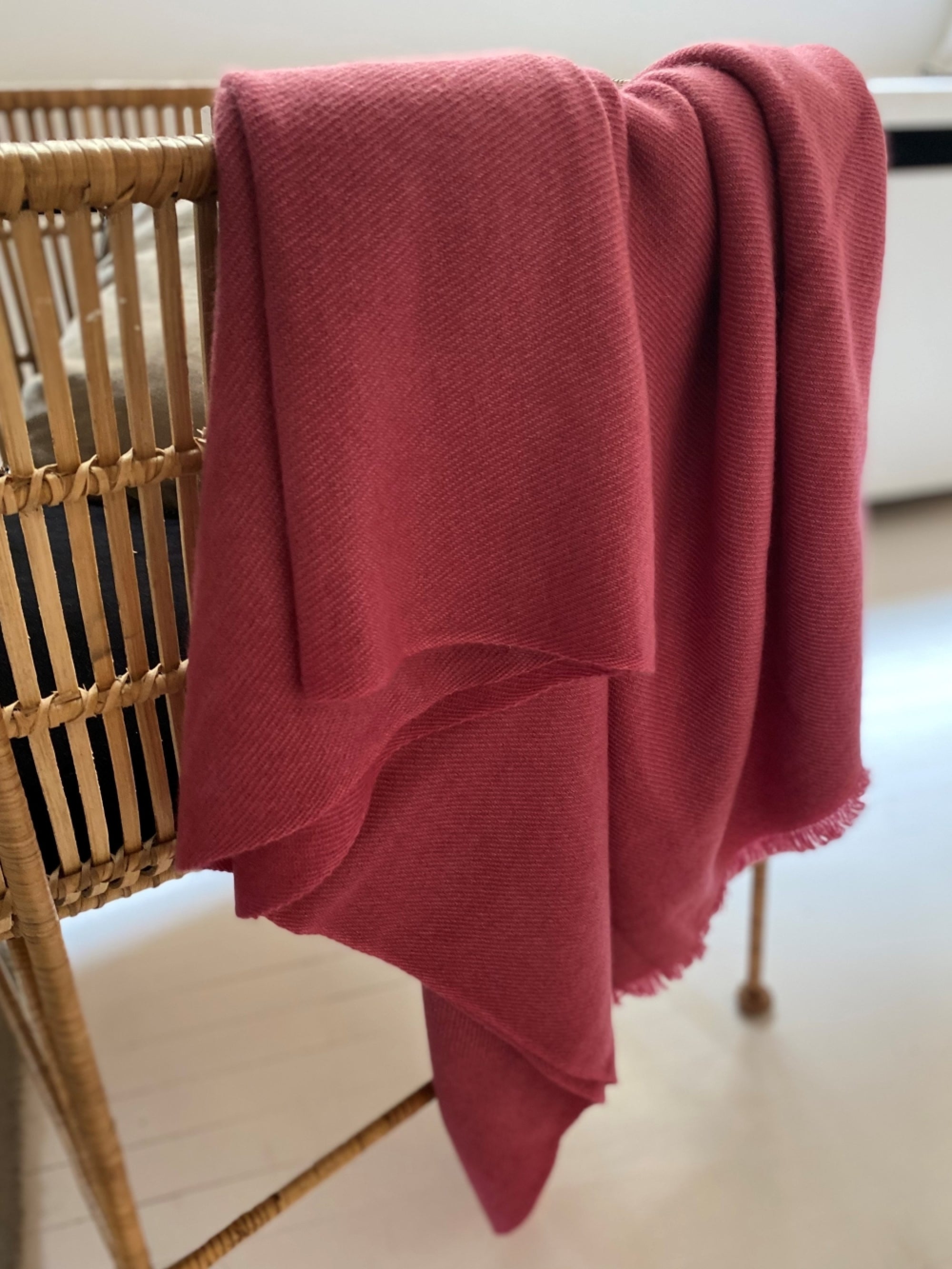 Toodoo Plain M aus gemischtem Kaschmir – Rosenholz – Mahogany