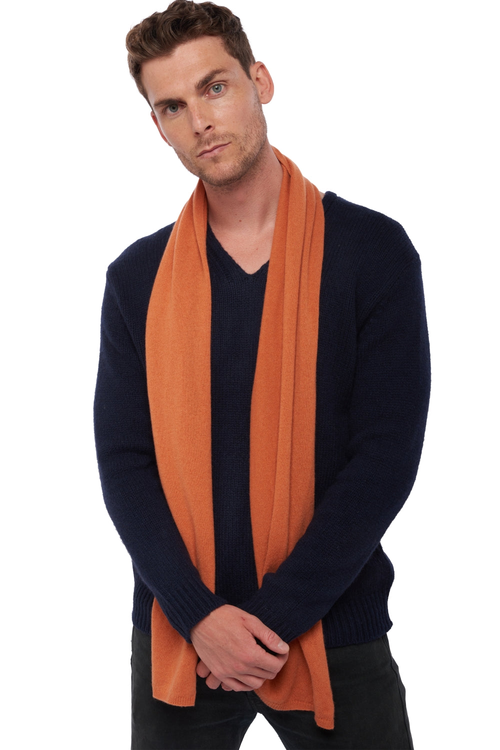 Ozone aus gemischtem Kaschmir - butternut - Mahogany