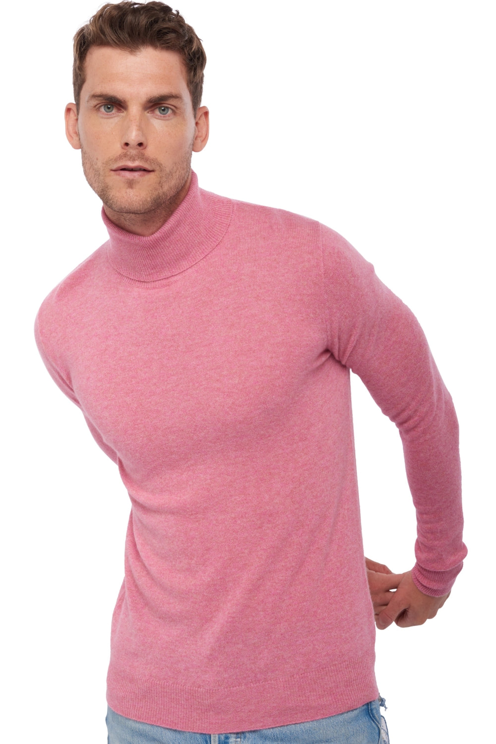 Tarry Kaschmirpullover Herren - carnation pink - Mahogany