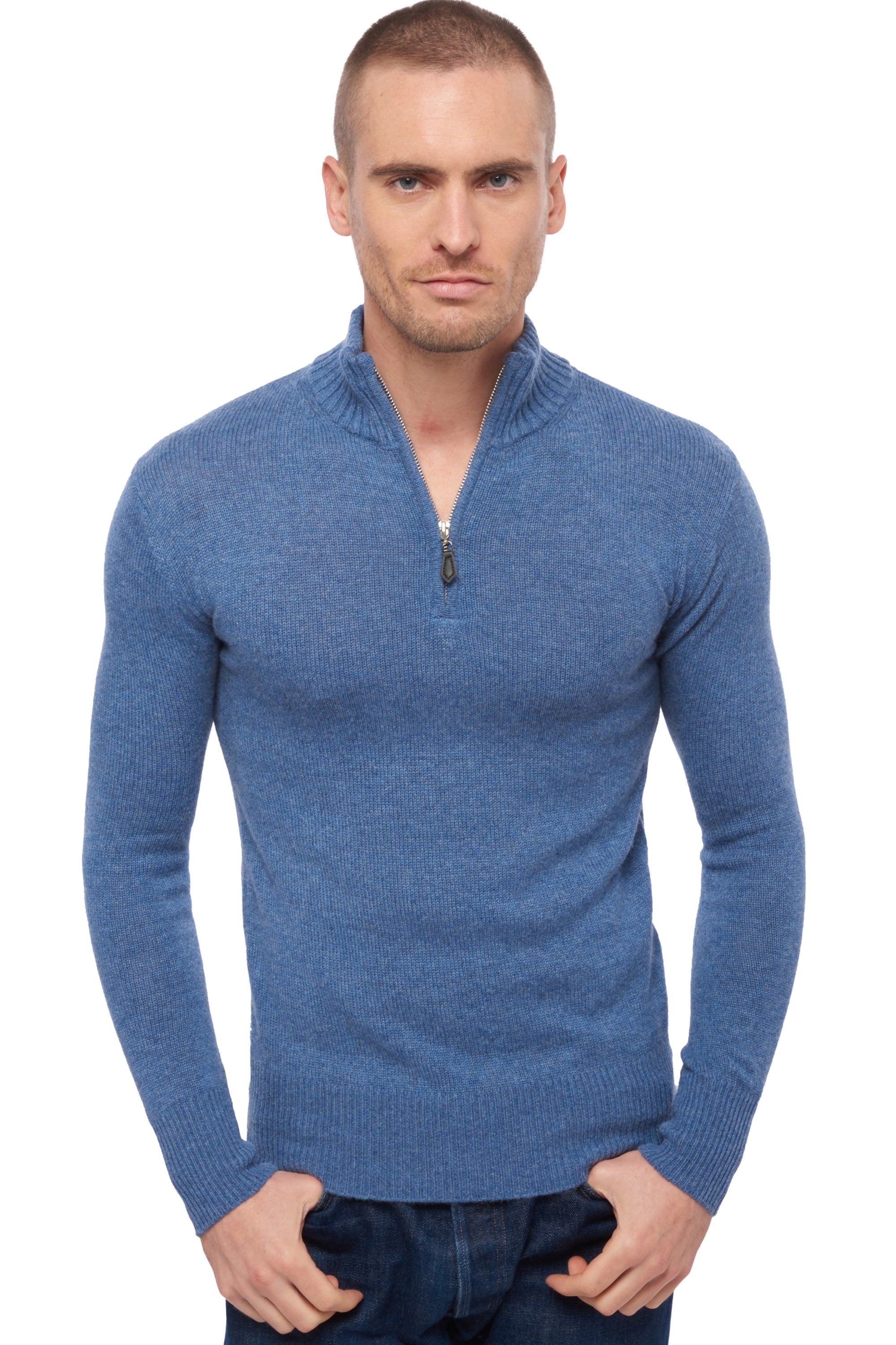 Donovan Kaschmirpullover Herren - Baltic - Mahogany