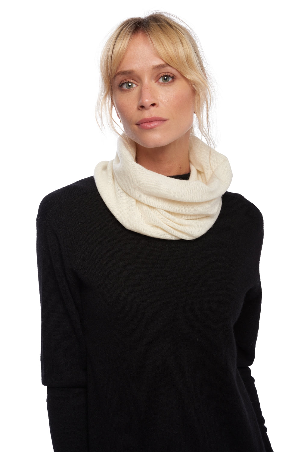 Fraise Kaschmirpullover Damen - natural écru - Mahogany