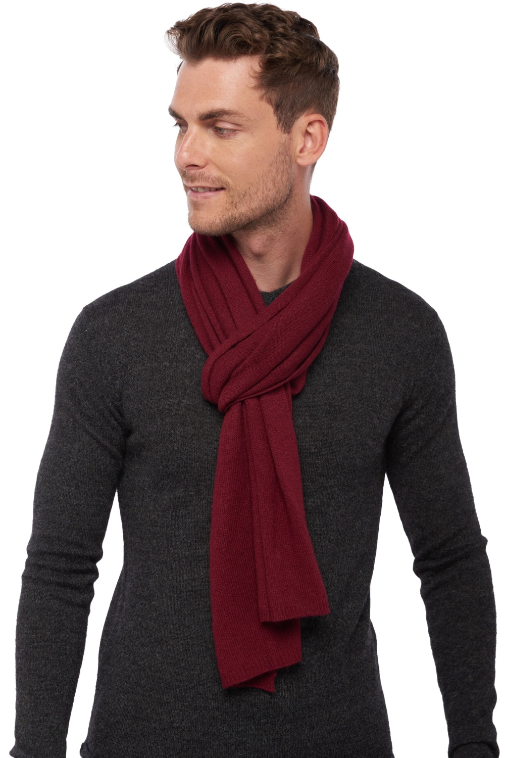 Miaou aus Kaschmir unisex - bordeaux - Mahogany