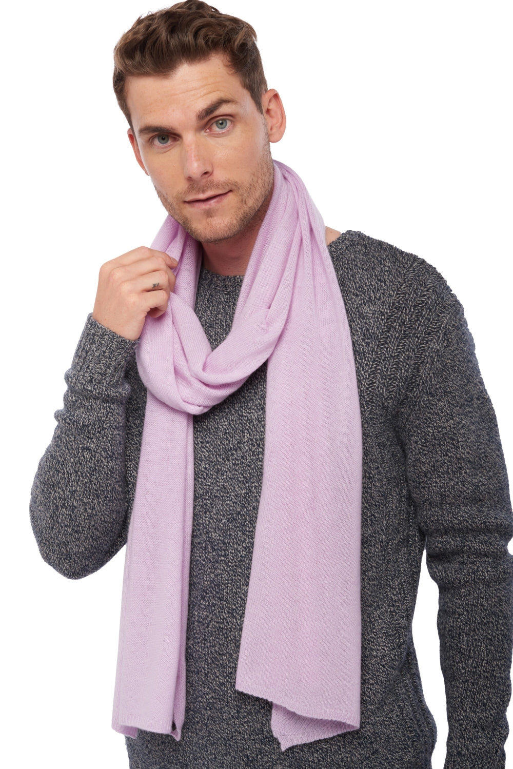 Miaou aus Kaschmir unisex - flieder - Mahogany