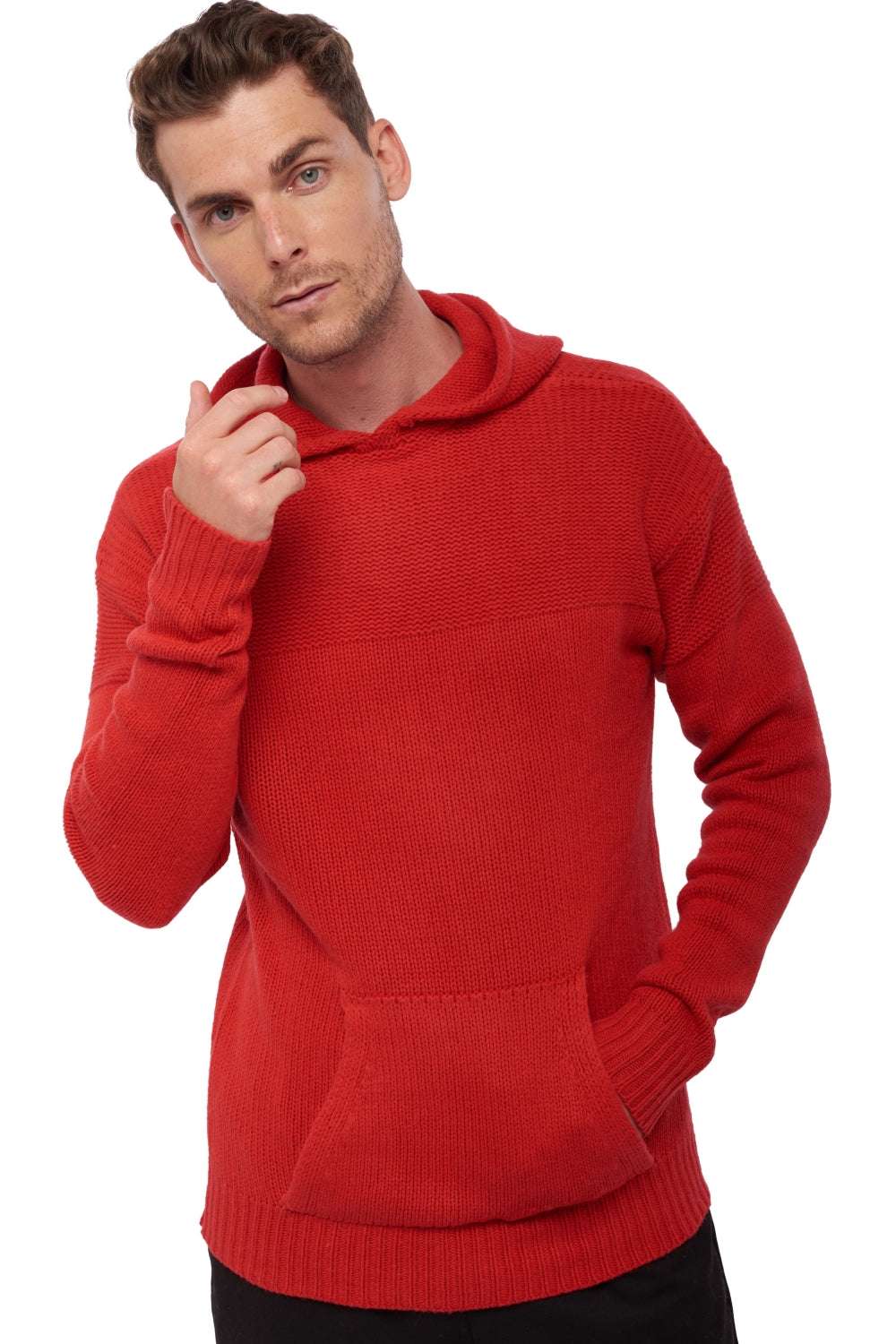 Wayne aus Yak Herren - grenadine - Mahogany