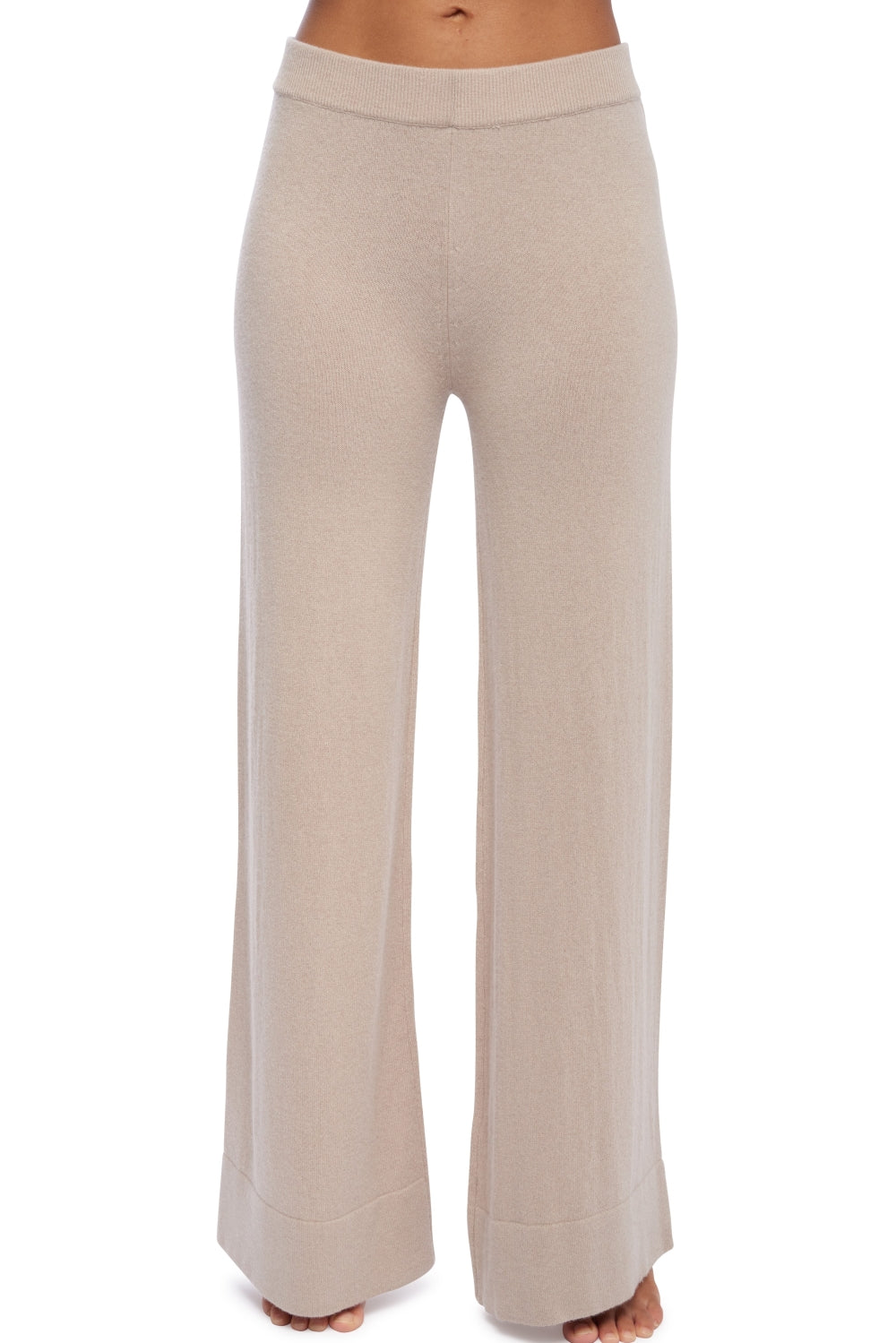 Westside Kaschmirpullover Damen - jute - Mahogany