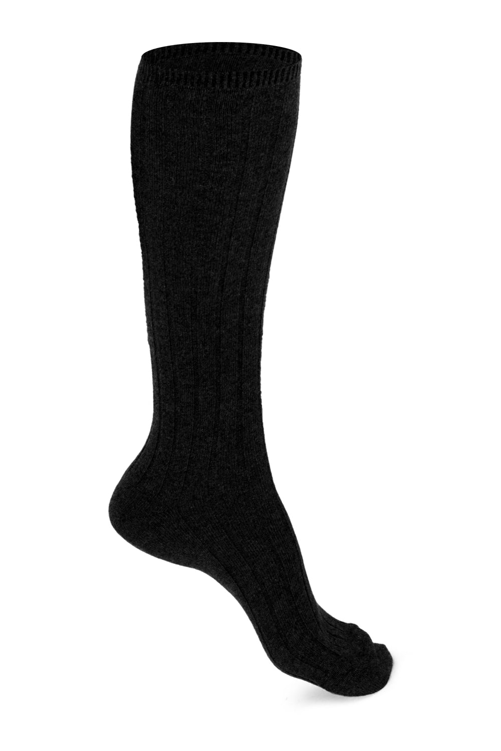 Dragibus Long aus Kaschmir & Elasthan für Damen - schwarz - Mahogany