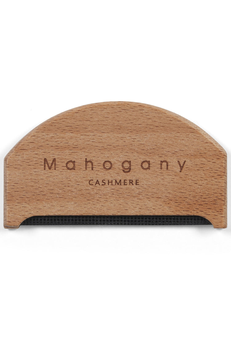 Gemischter Kamm – Natürlich – Mahogany