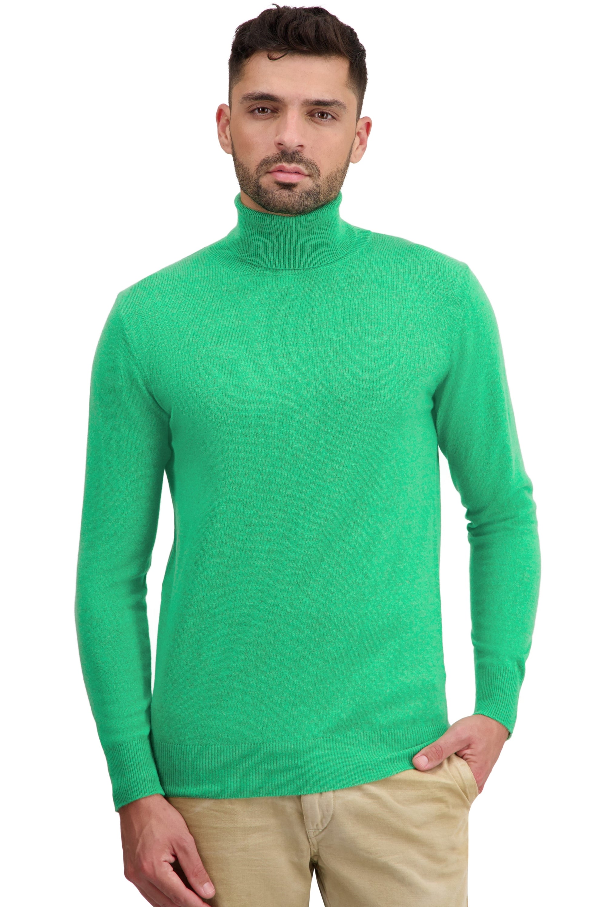 Tarry aus Kaschmir für Herren - midori - Mahogany