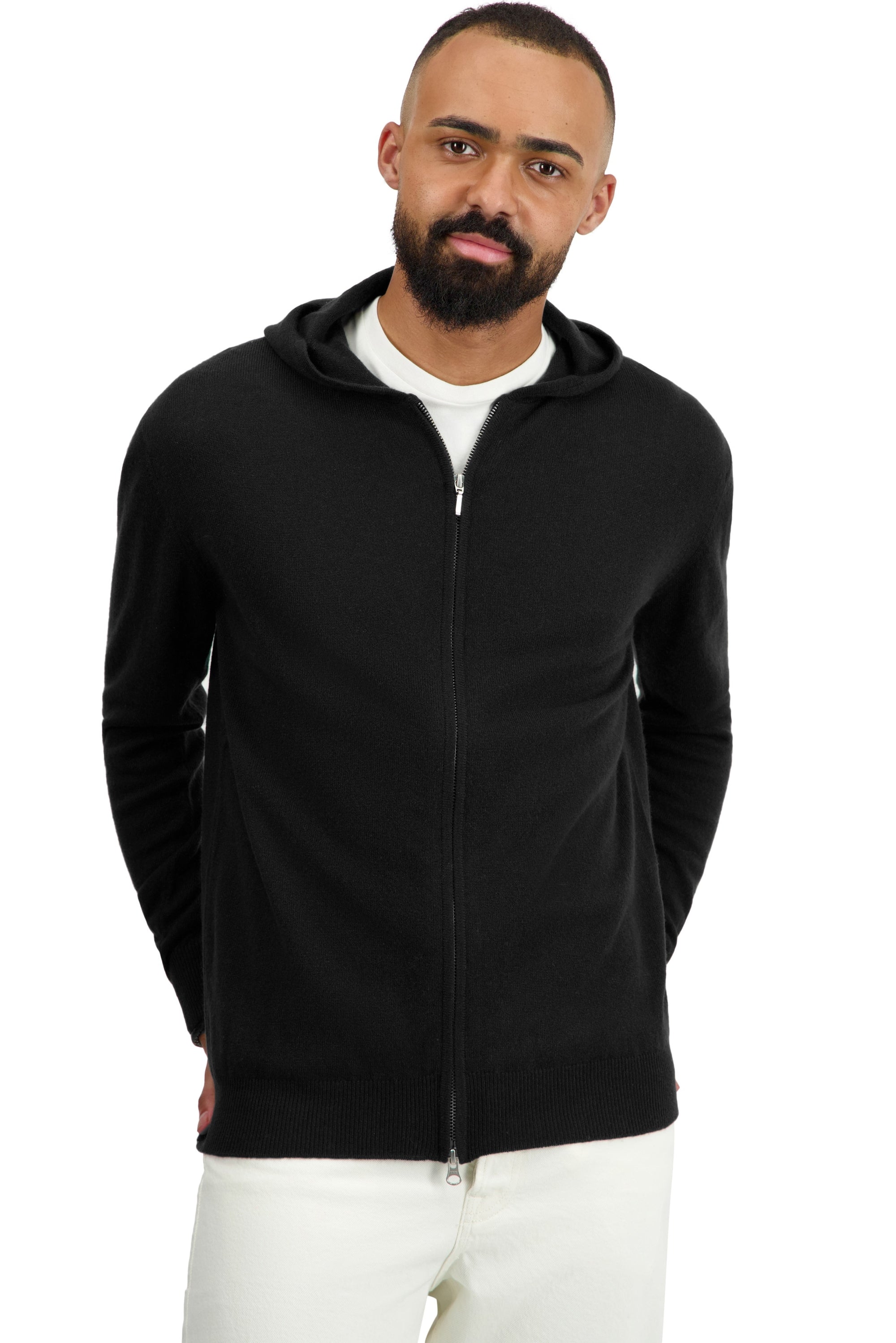 Taboo Kaschmirpullover Herren - Schwarz - Mahogany