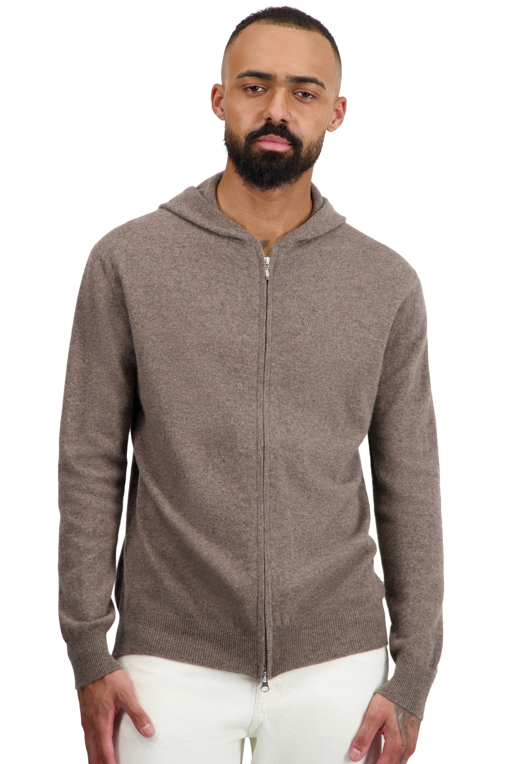 Taboo Kaschmirpullover Herren - Otter - Mahogany