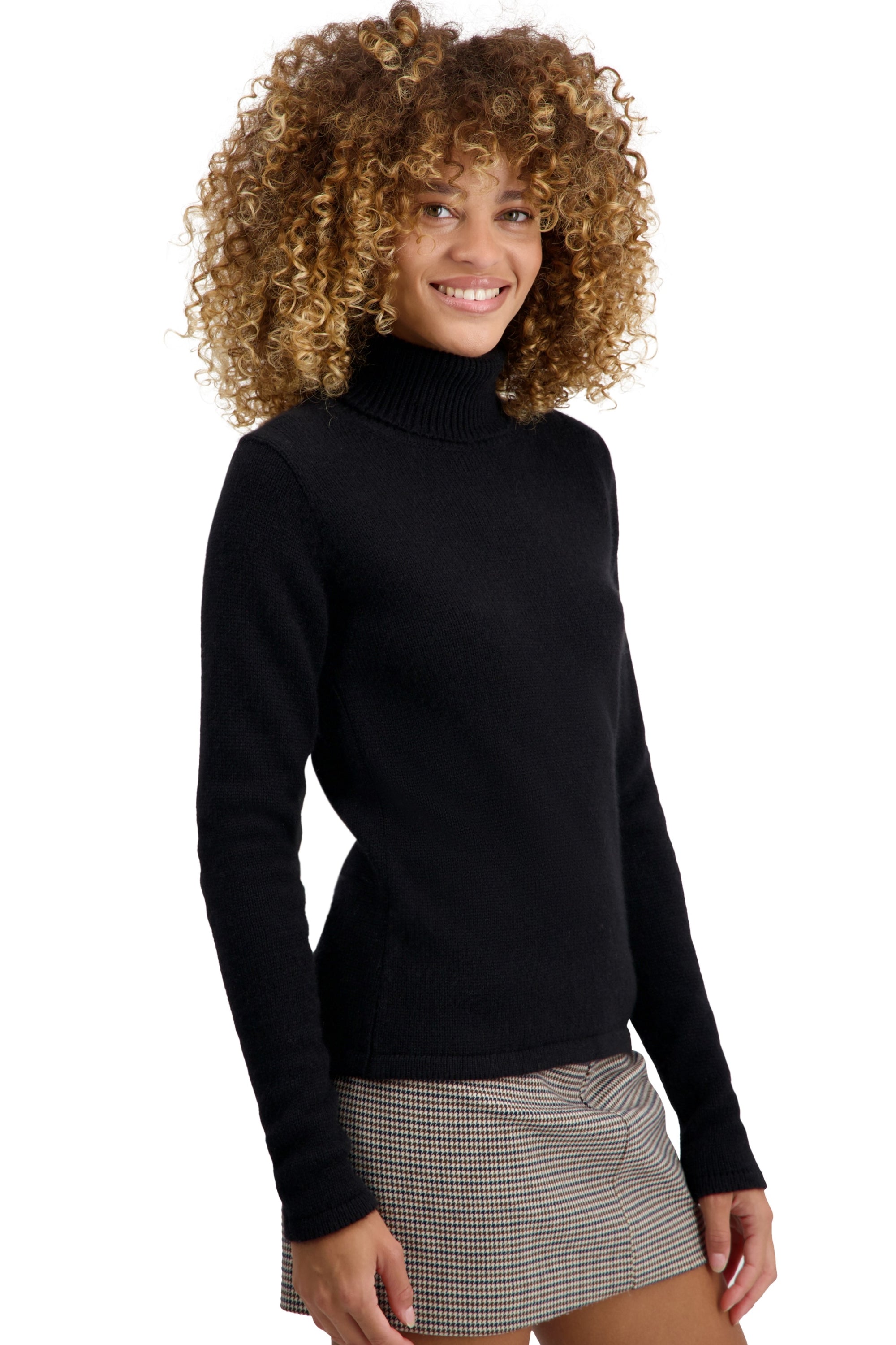 Taipei Kaschmirpullover Damen - schwarz - Mahogany