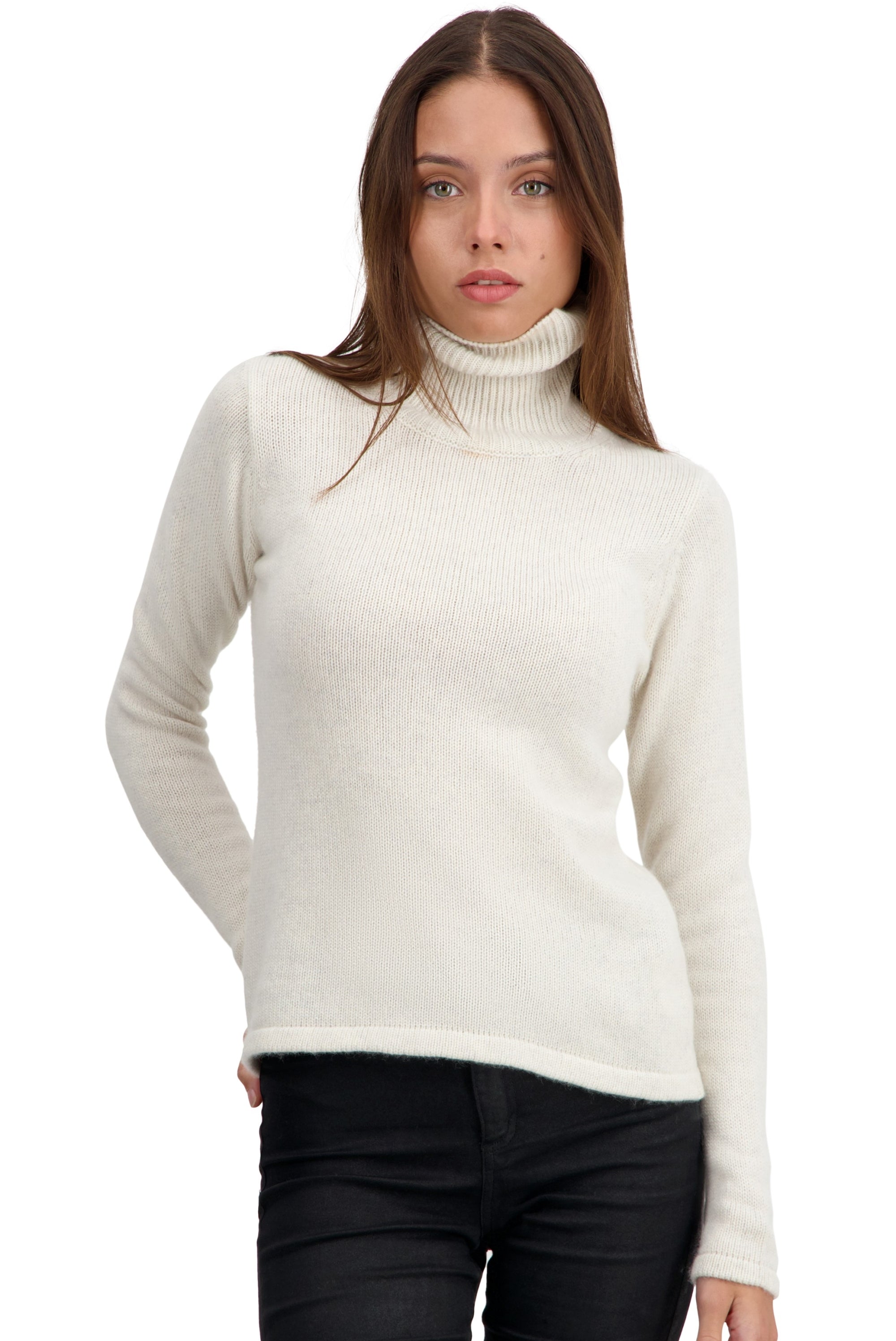 Taipei Kaschmirpullover Damen - phantom - Mahogany