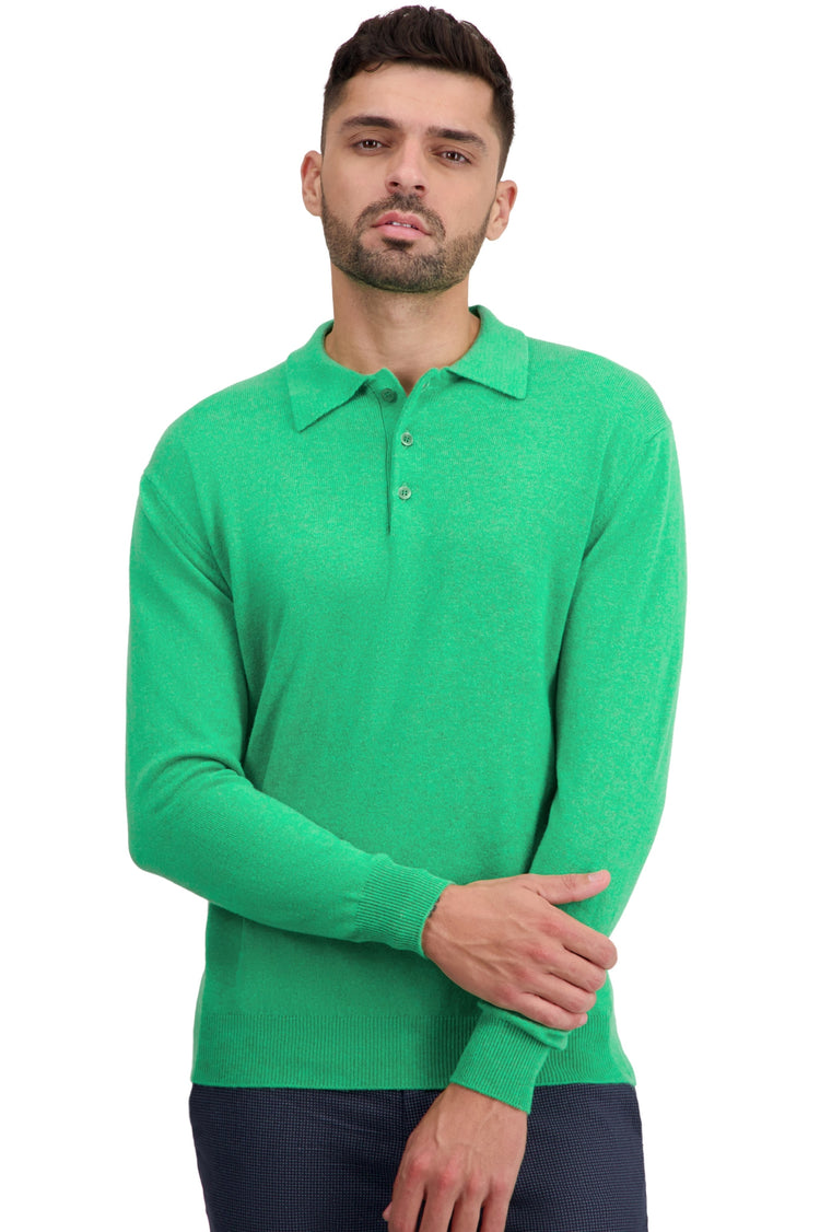 Tarn Kaschmirpullover Herren - midori - Mahogany