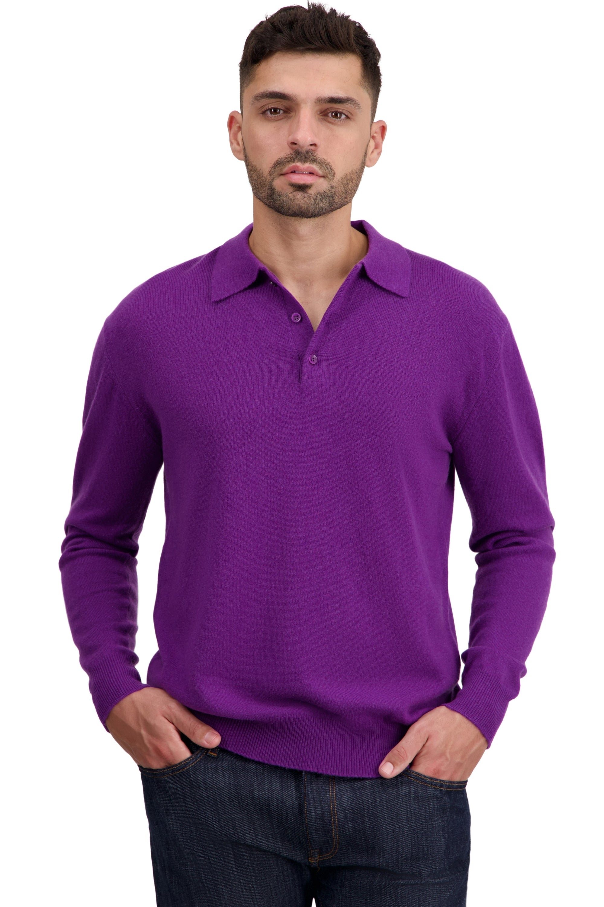 Tarn Kaschmirpullover Herren - regalia - Mahogany