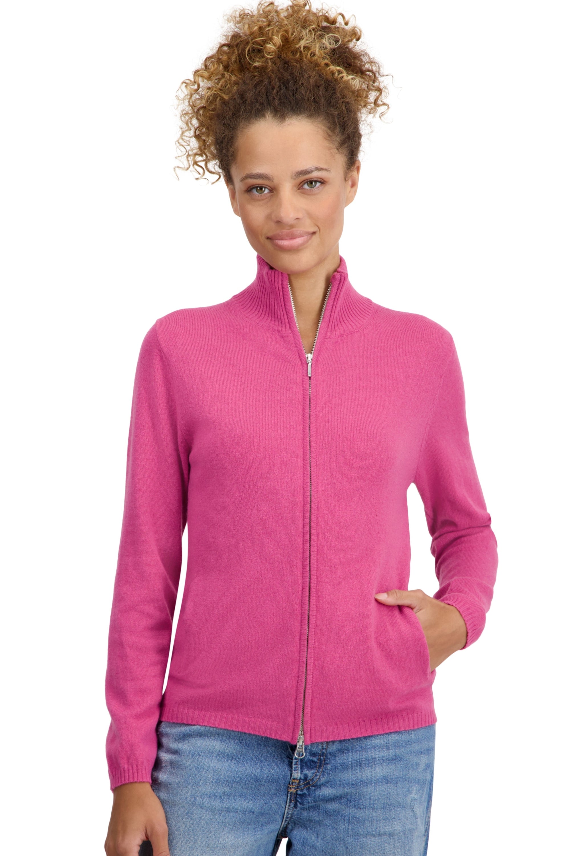 Thames Kaschmirpullover Damen - Poinsetta - Mahogany
