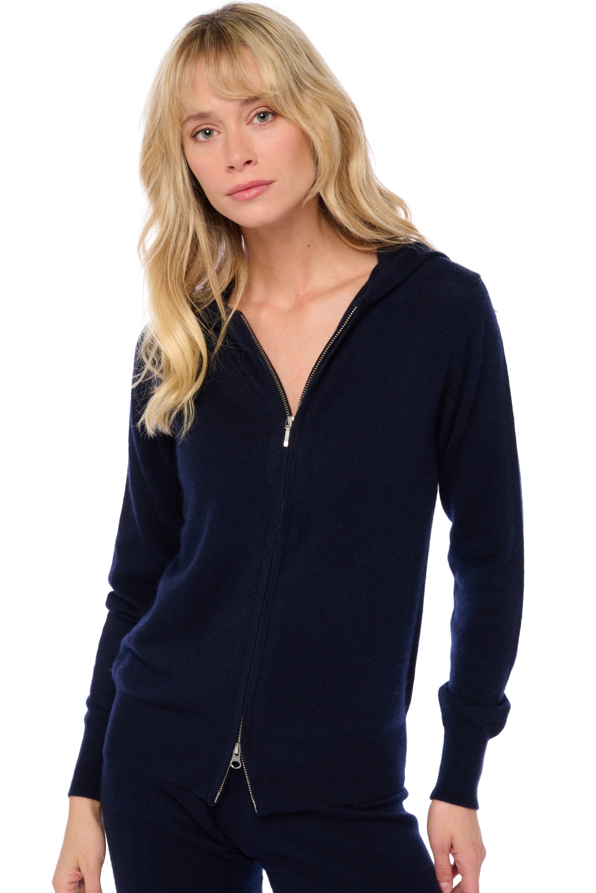 Tina Kaschmirpullover Damen - marine foncé - Mahogany