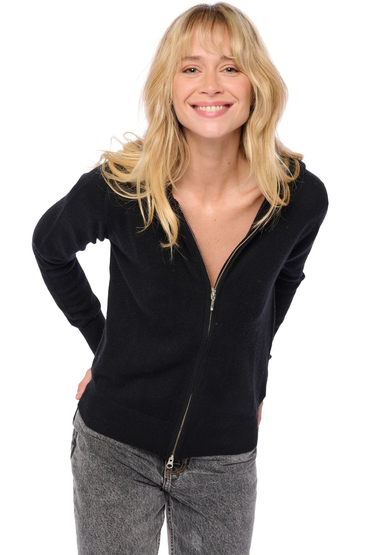 Tina en cachemire femme - Vue 1 - noir - Mahogany